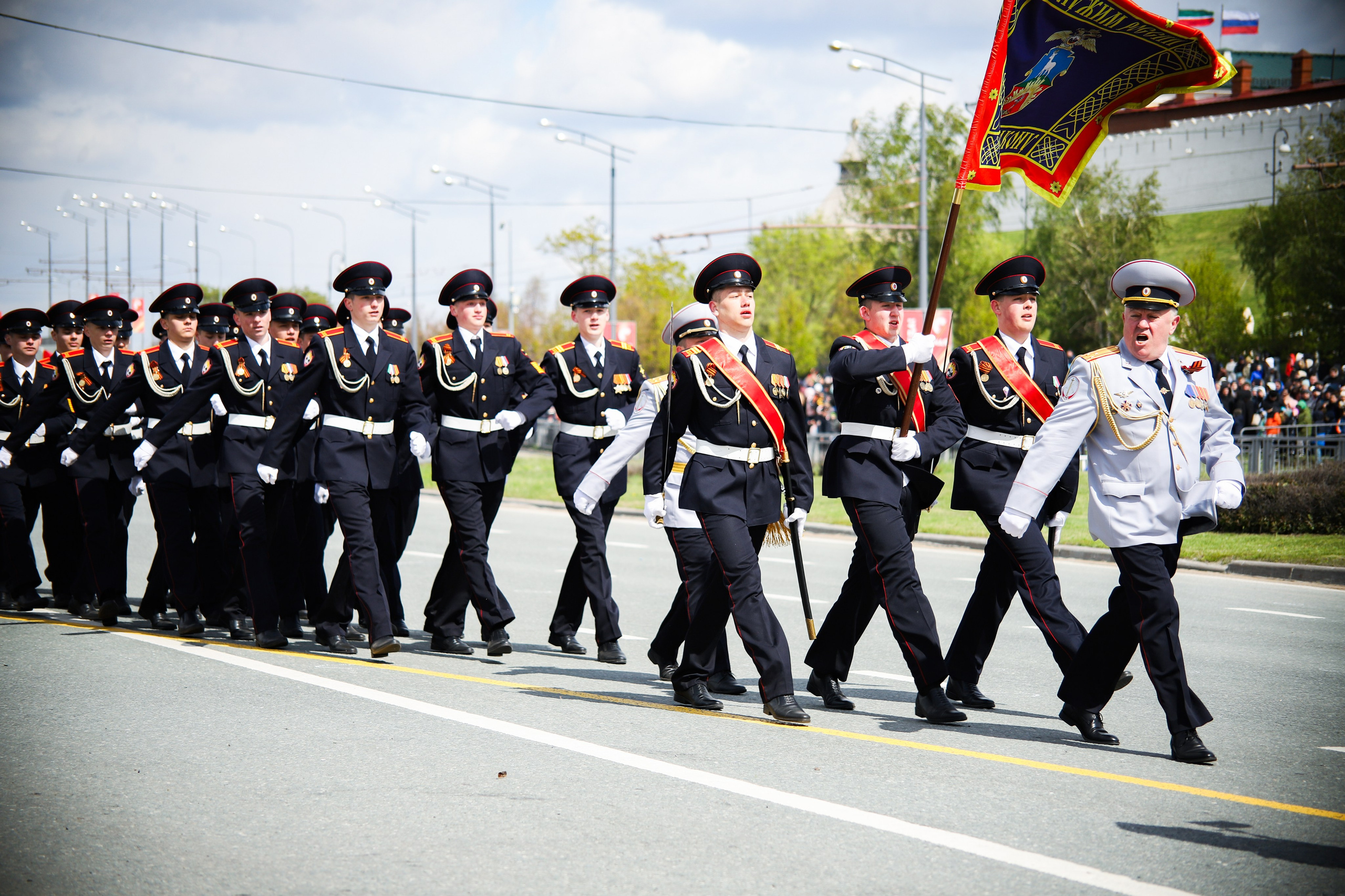 Парад Победы 2024. Портретный и репортажный фотограф Елизавета Рудовская|Казань