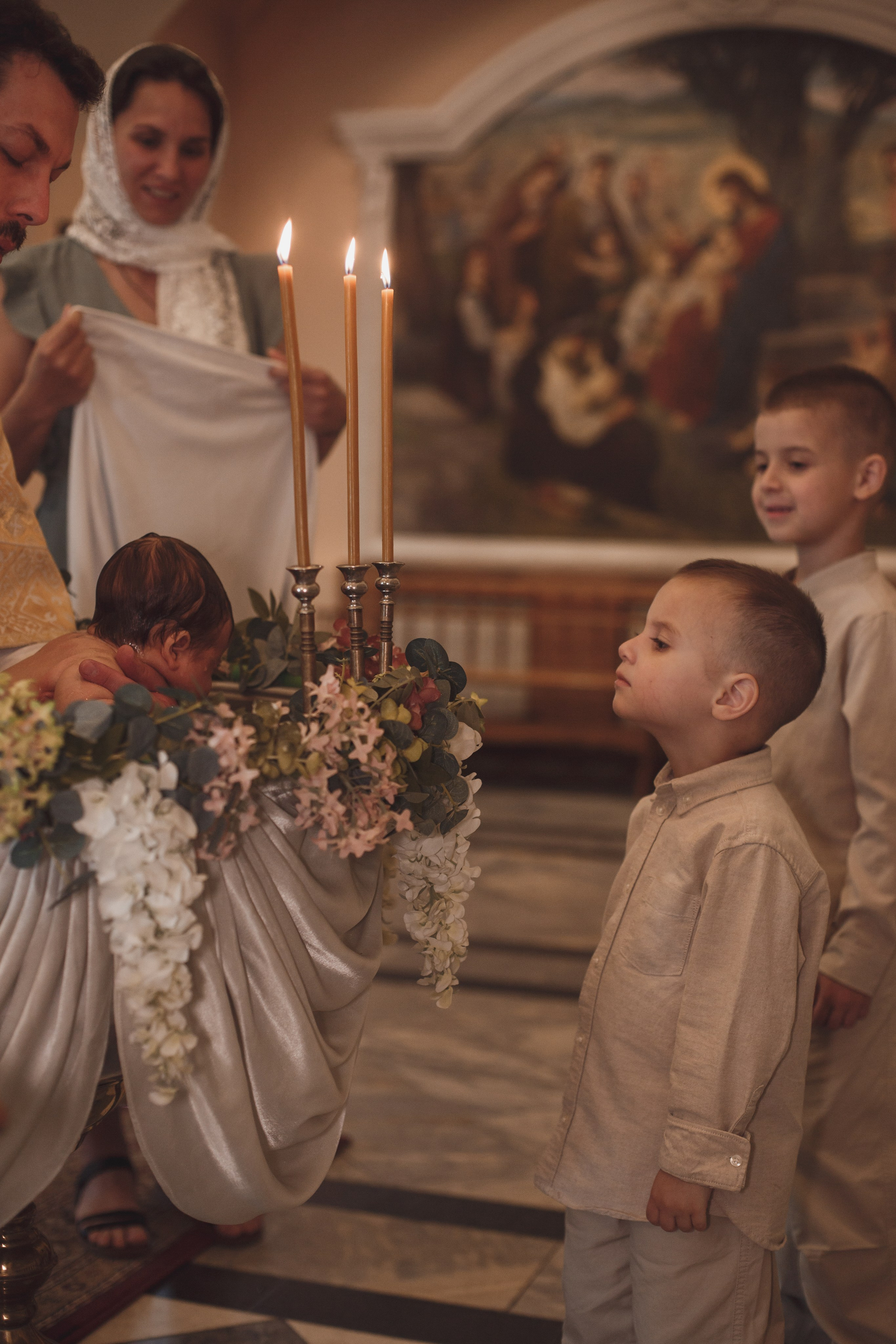Фотосъёмка таинства крещения в Белгороде. Свадебный и контент фотограф в Белгороде Ярослав Гаврилейченко