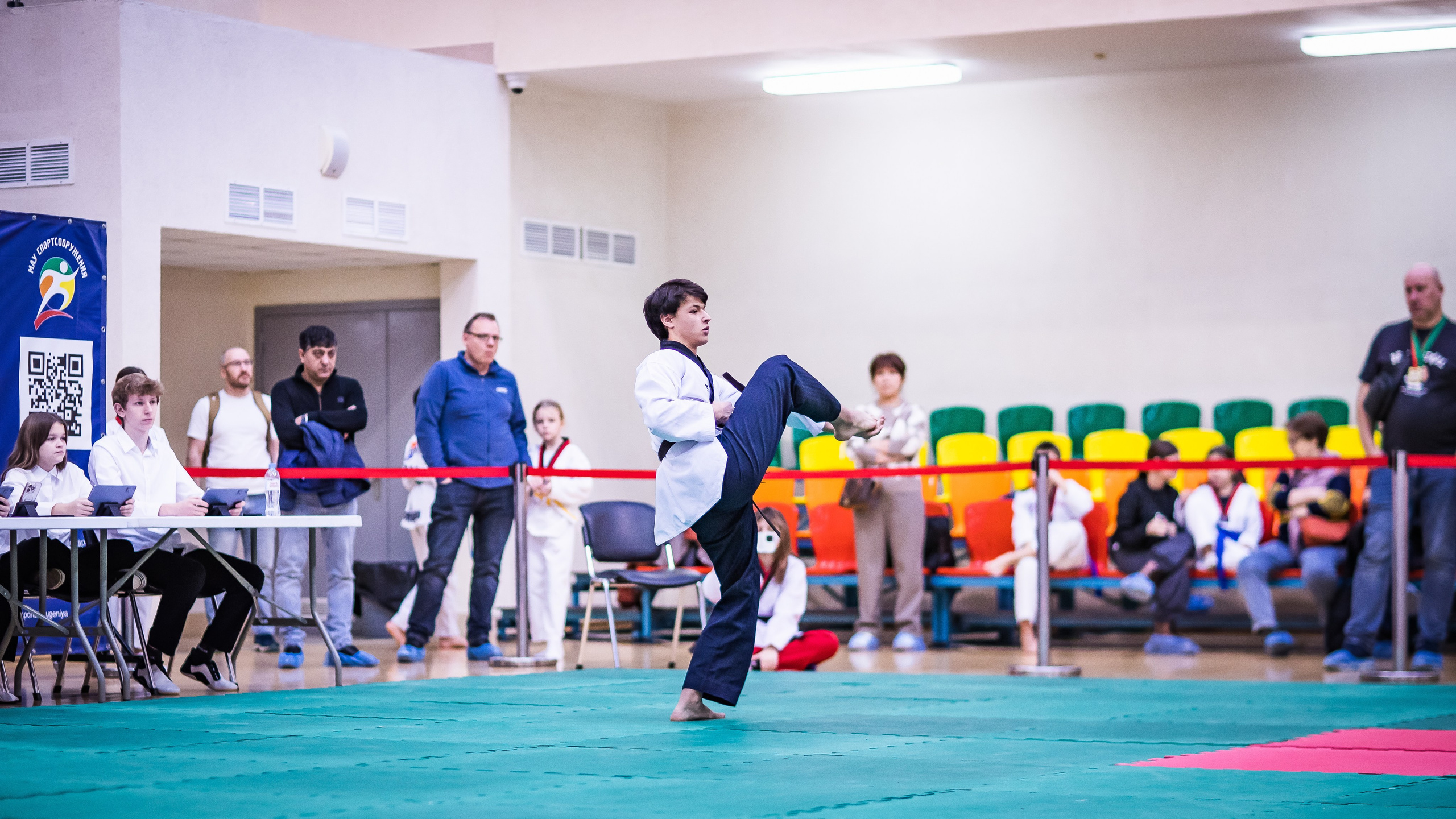 Турнир Федерации детского тхэквондо России по дисциплине ПХУМСЭ. Спортивный фотограф Максим Серегин
