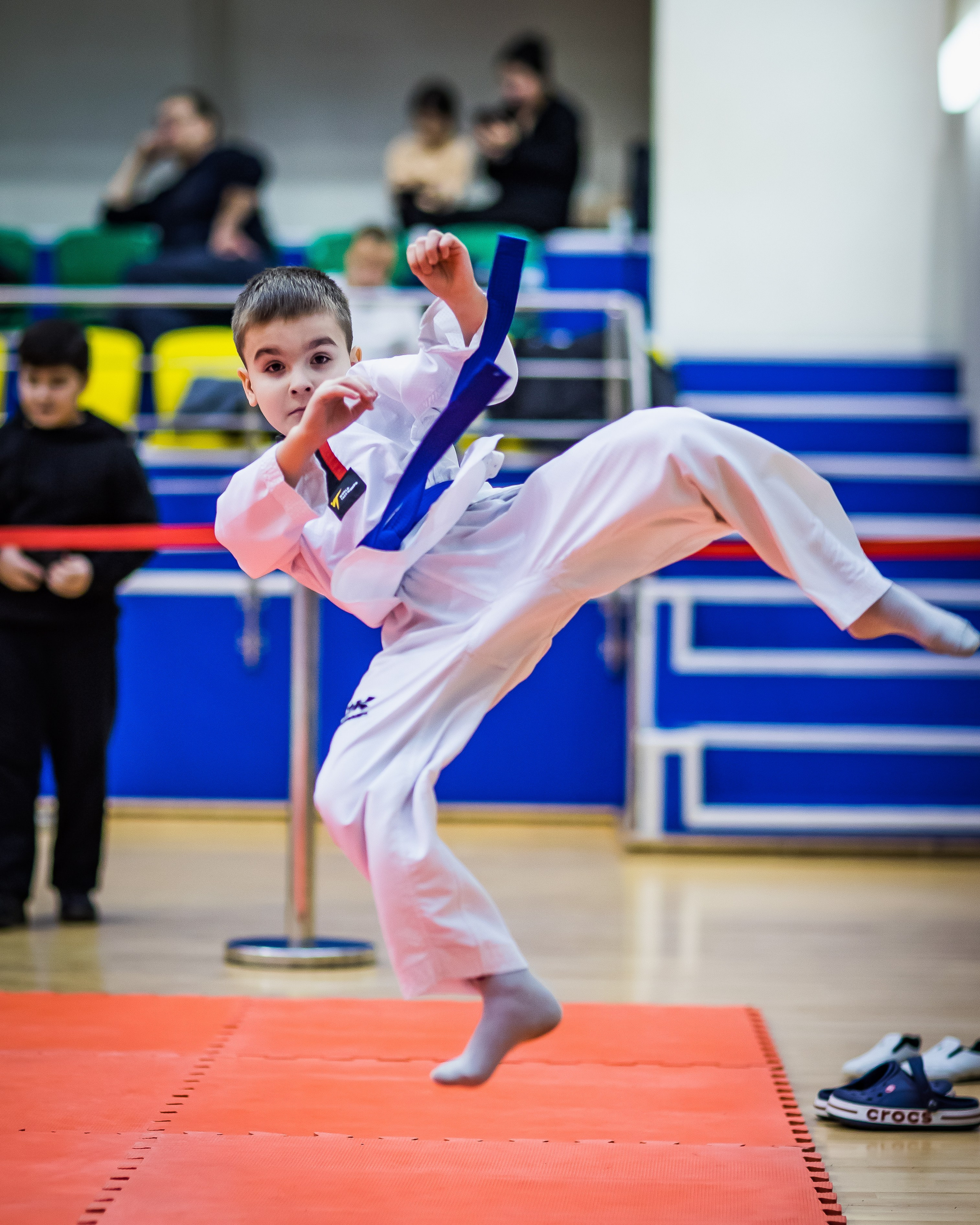 Турнир Федерации детского тхэквондо России по дисциплине ПХУМСЭ. Спортивный фотограф Максим Серегин