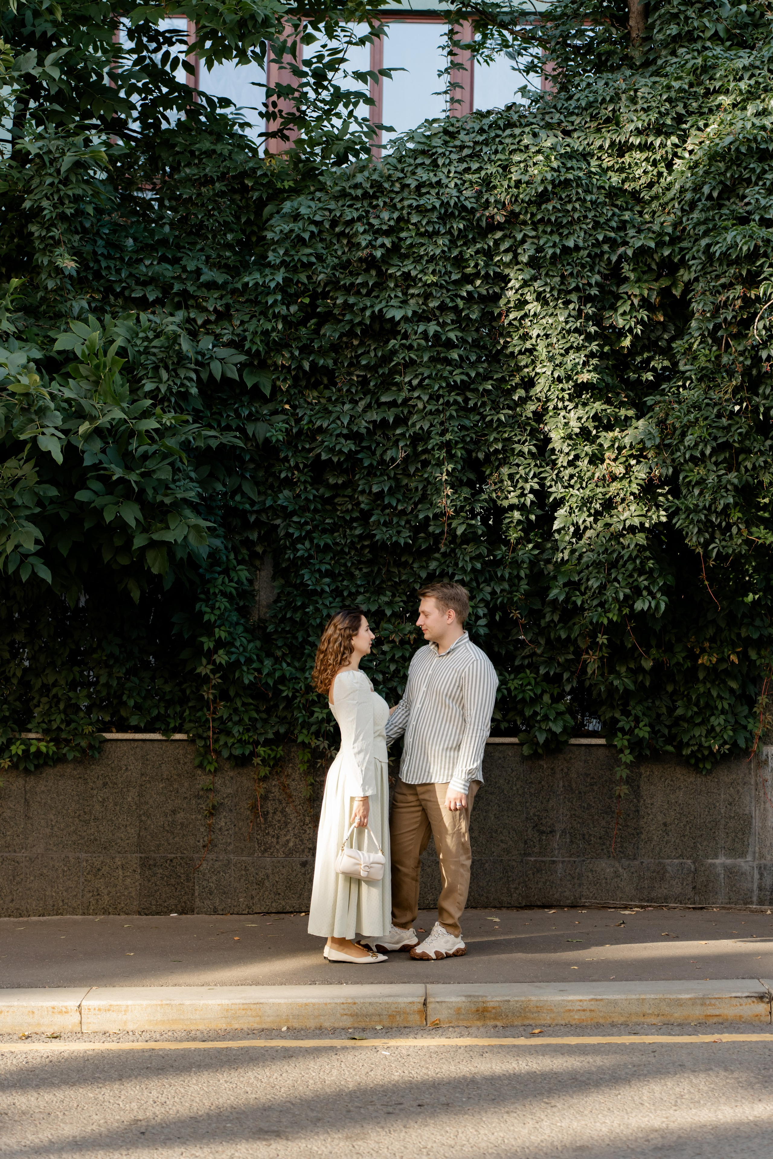 Красивая Love story на улице. Фотограф Москва