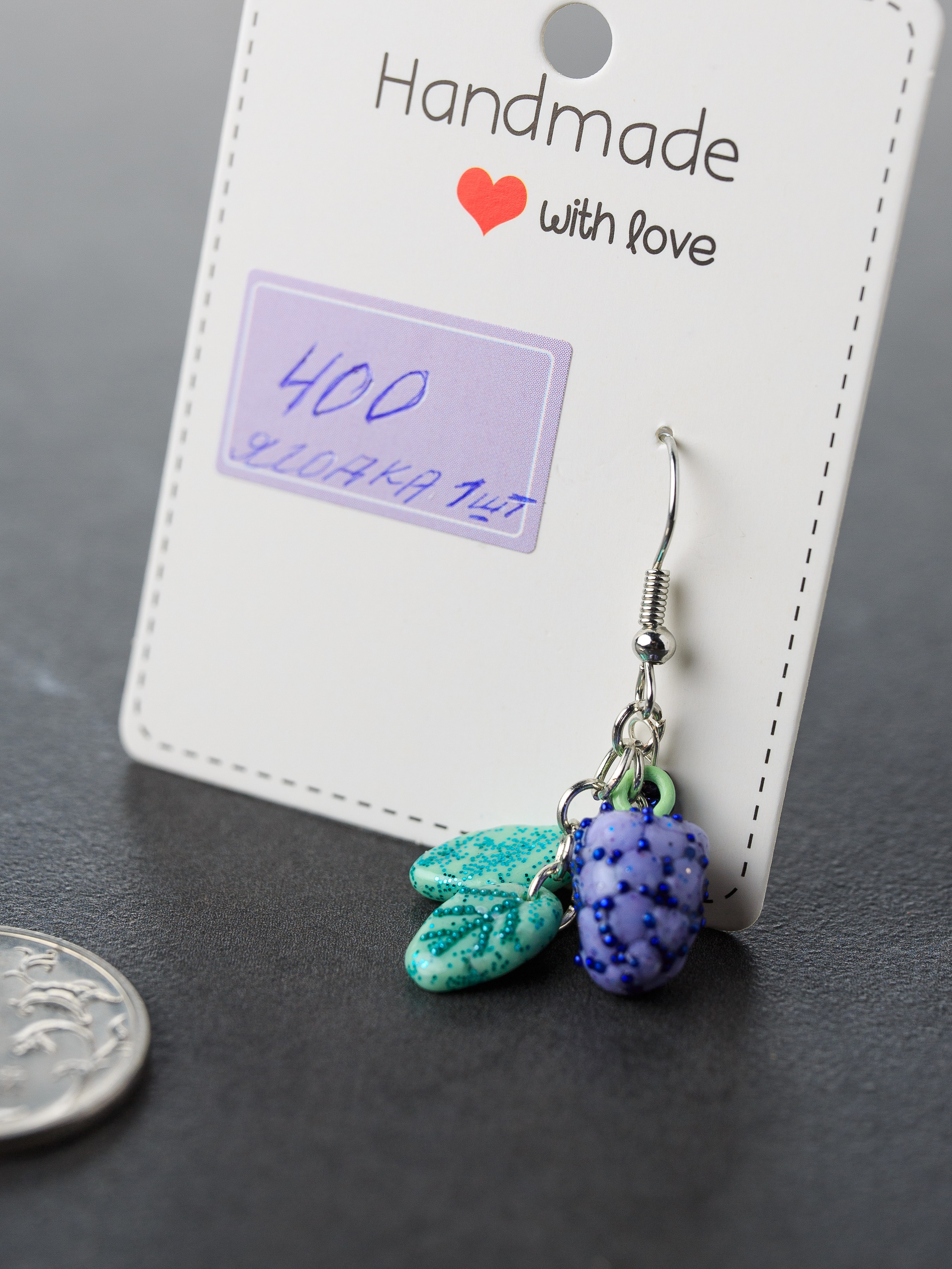 Серёжки. Творческая мастерская Mimika Shop в  Анапе
