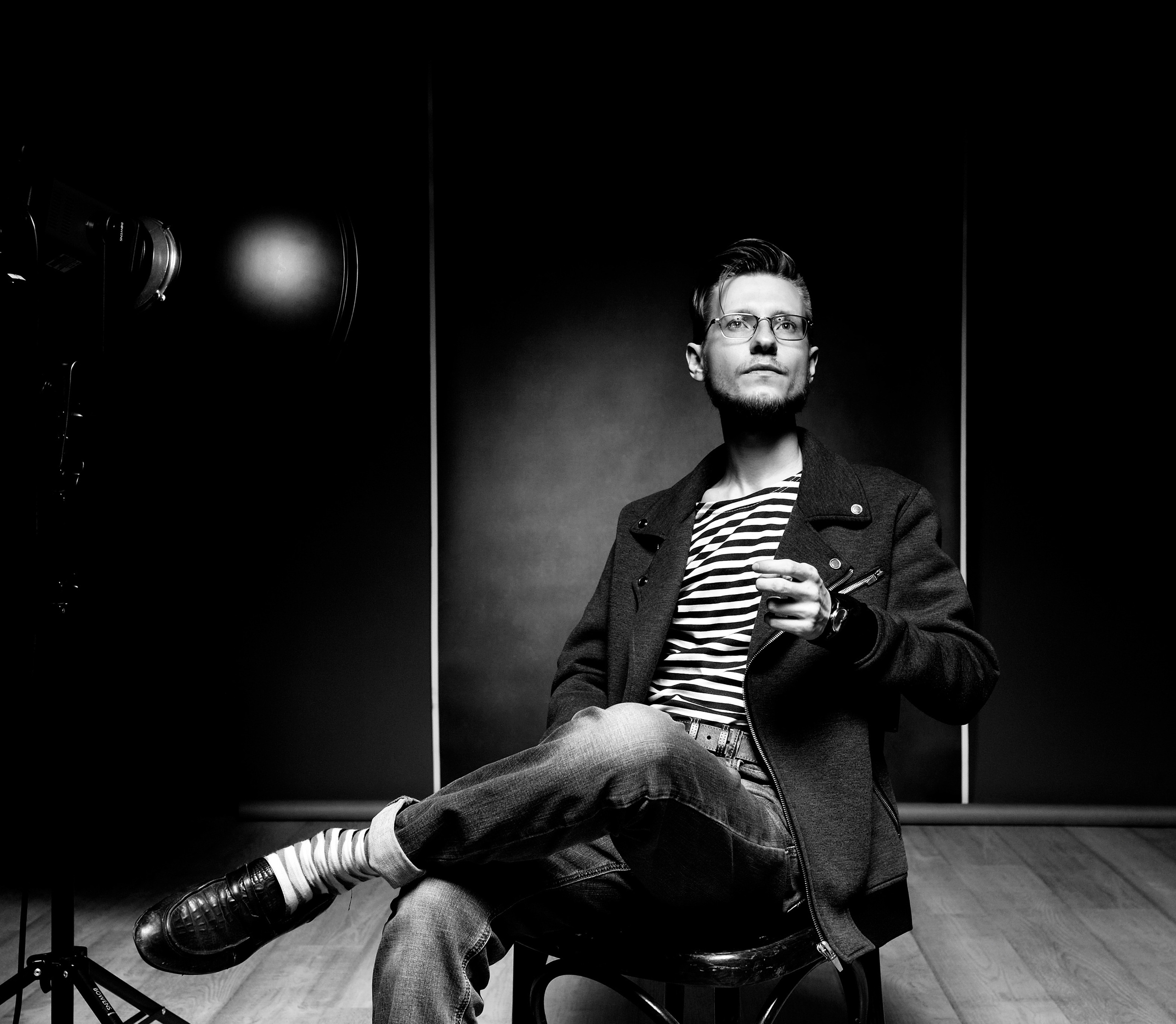 Мужской портрет. Портретный фотограф в Озёрске (Челябинская область) Влад Шуман