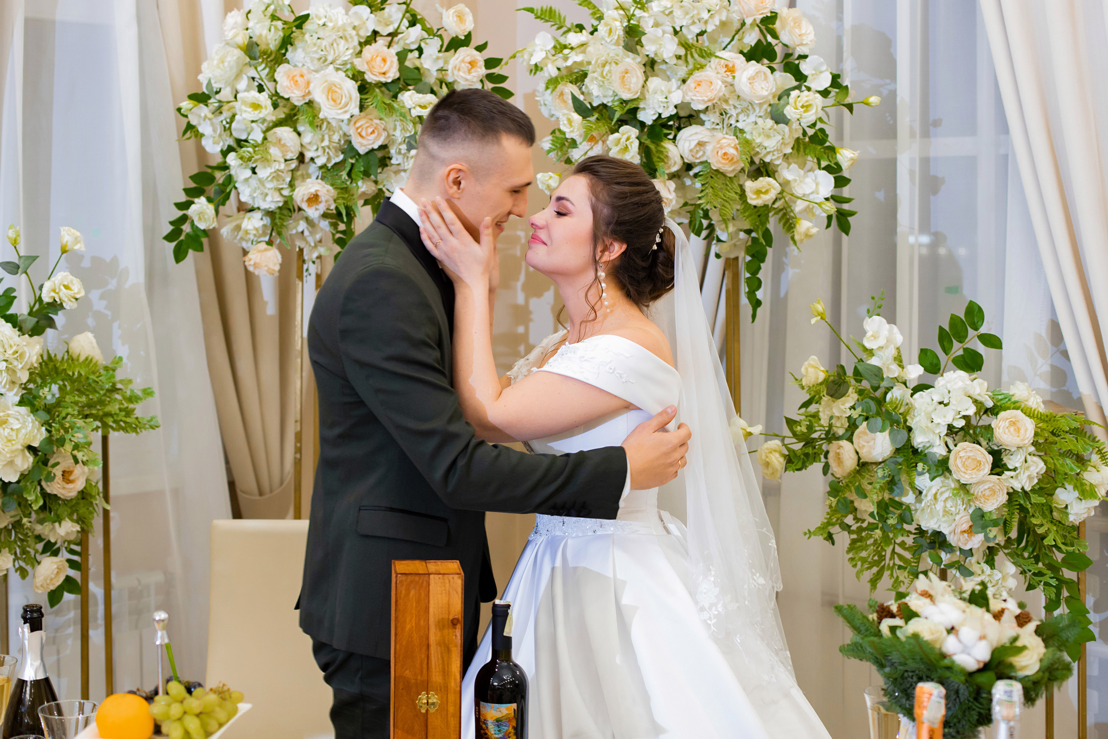 Яна и Владимир. Отель Вайт Хилл. 23 декабря. Фотограф Белгород