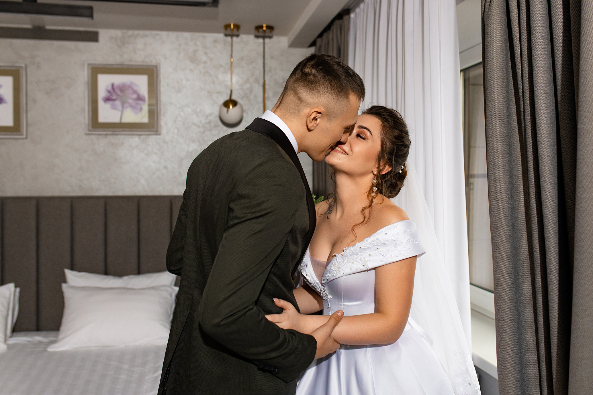 Яна и Владимир. Отель Вайт Хилл. 23 декабря. Фотограф Белгород