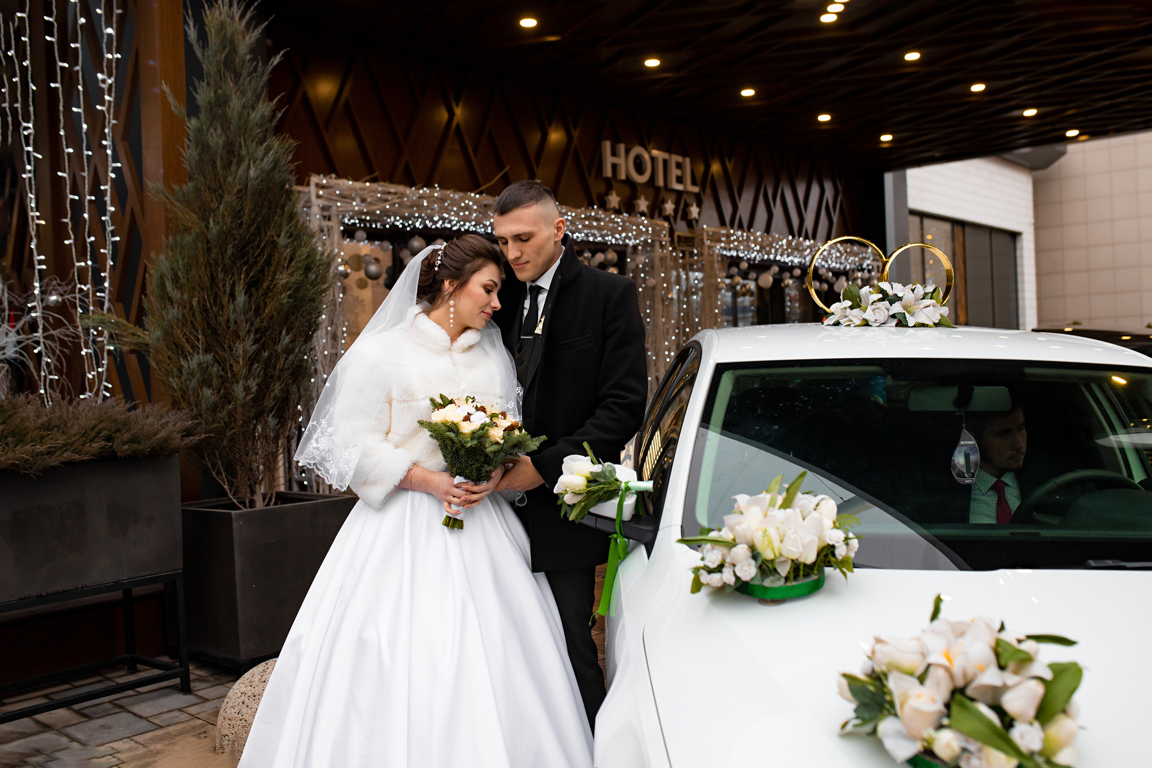 Яна и Владимир. Отель Вайт Хилл. 23 декабря. Фотограф Белгород