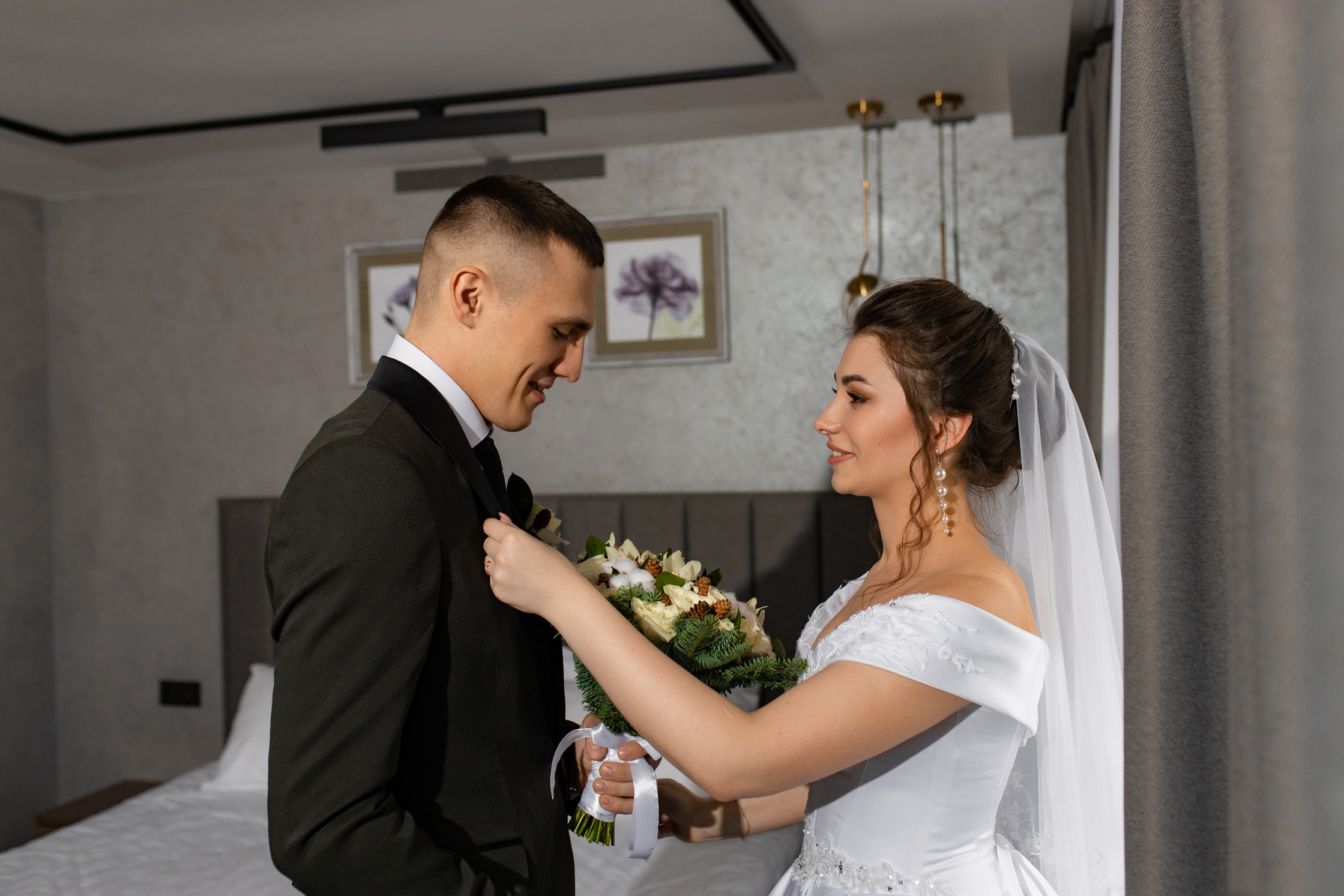 Яна и Владимир. Отель Вайт Хилл. 23 декабря. Фотограф Белгород