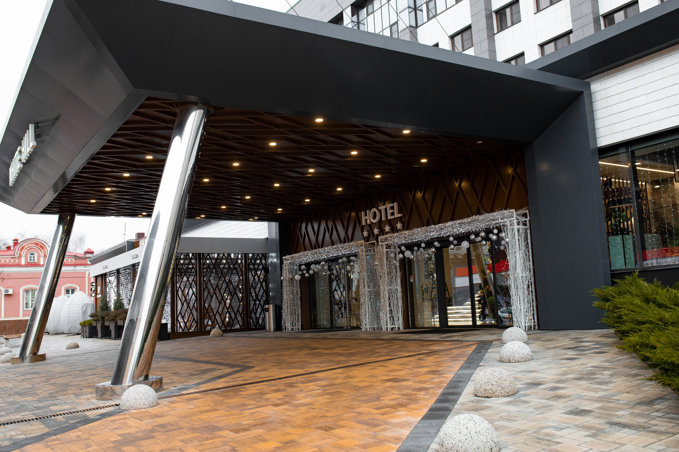 Яна и Владимир. Отель Вайт Хилл. 23 декабря. Фотограф Белгород