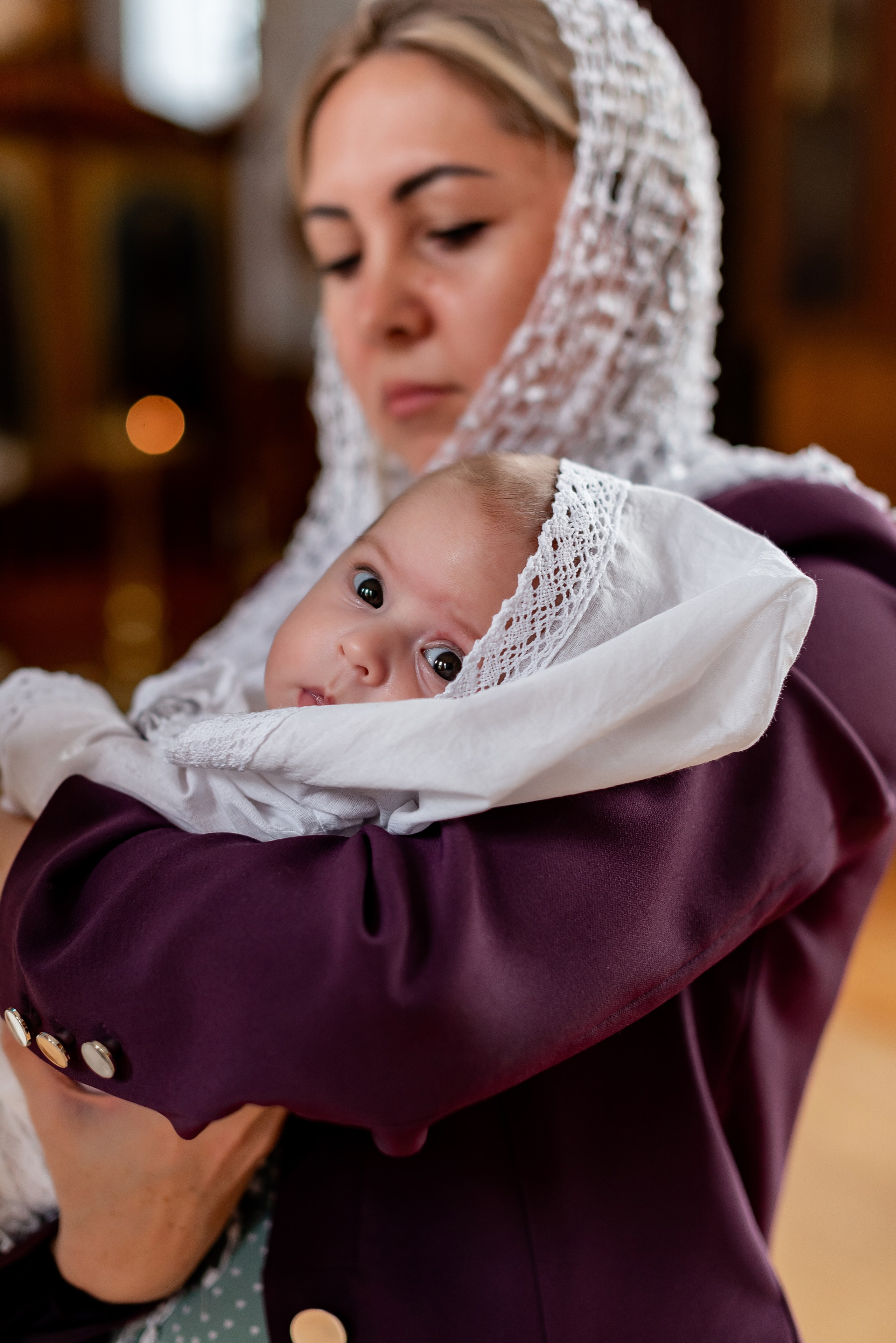 Крещение Ксении. Фотограф Татьяна Иванчикова