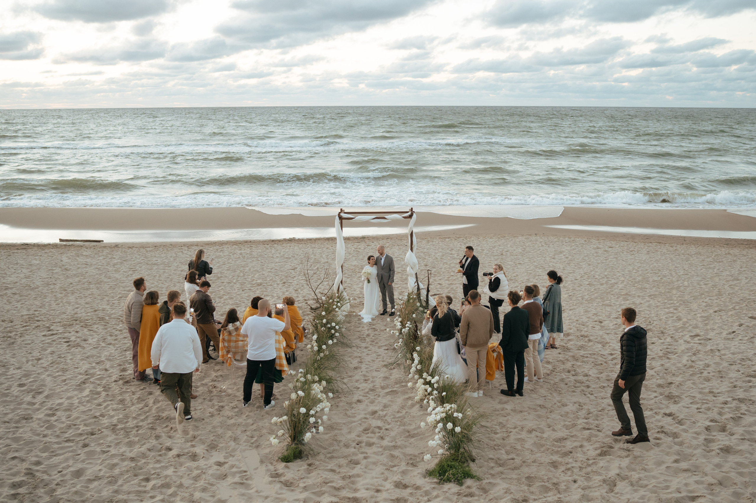 Алима & Никита. Куршская коса. Оформление свадеб, декор свадеб Вера Маркова, Москва