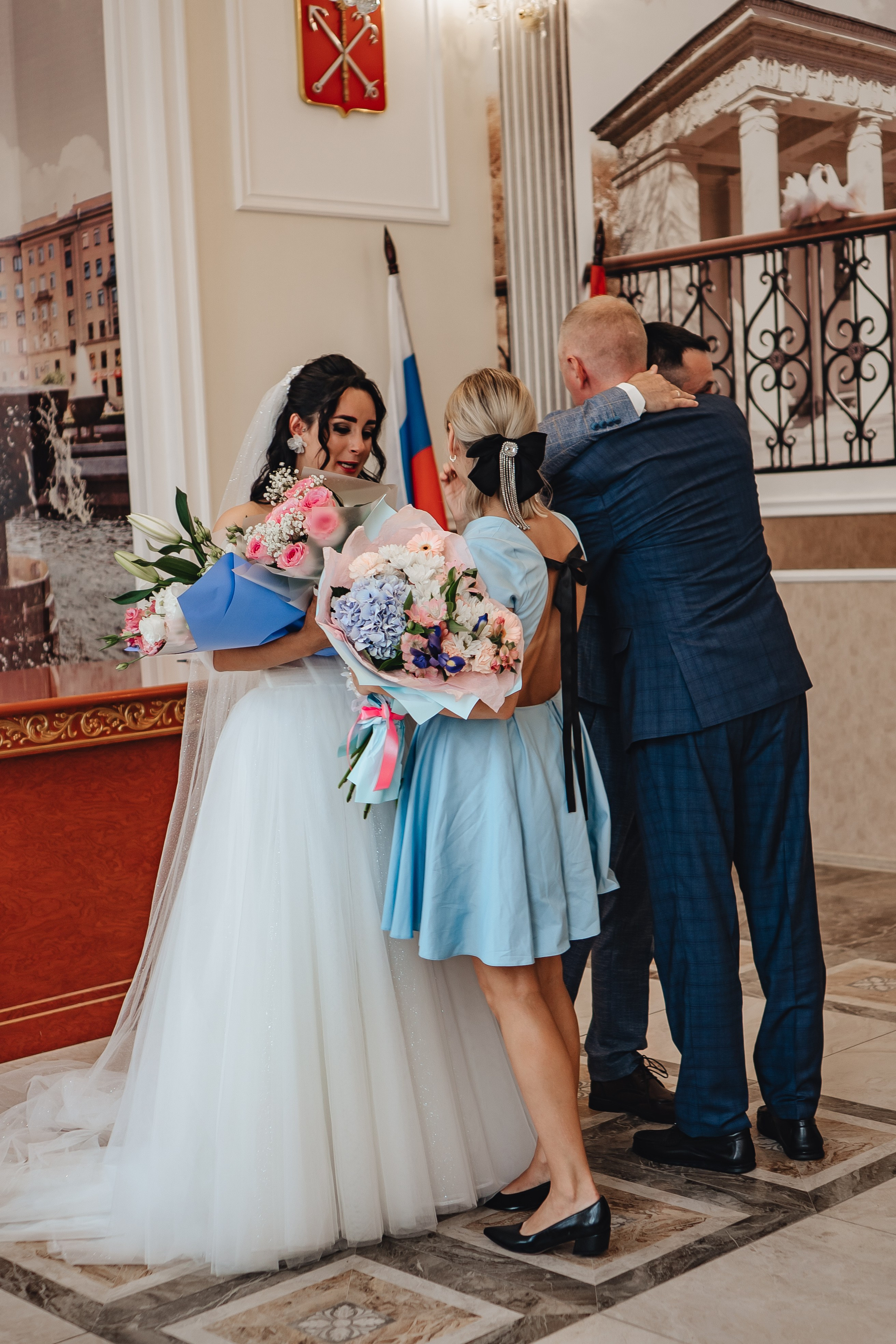 СВАДЕБНАЯ СЬЕМКА В ЗАГСЕ НА МОСКОВСКОМ ПРОСПЕКТЕ. Профессиональный фотограф, Санкт-Петербург — Виктория Богомолова