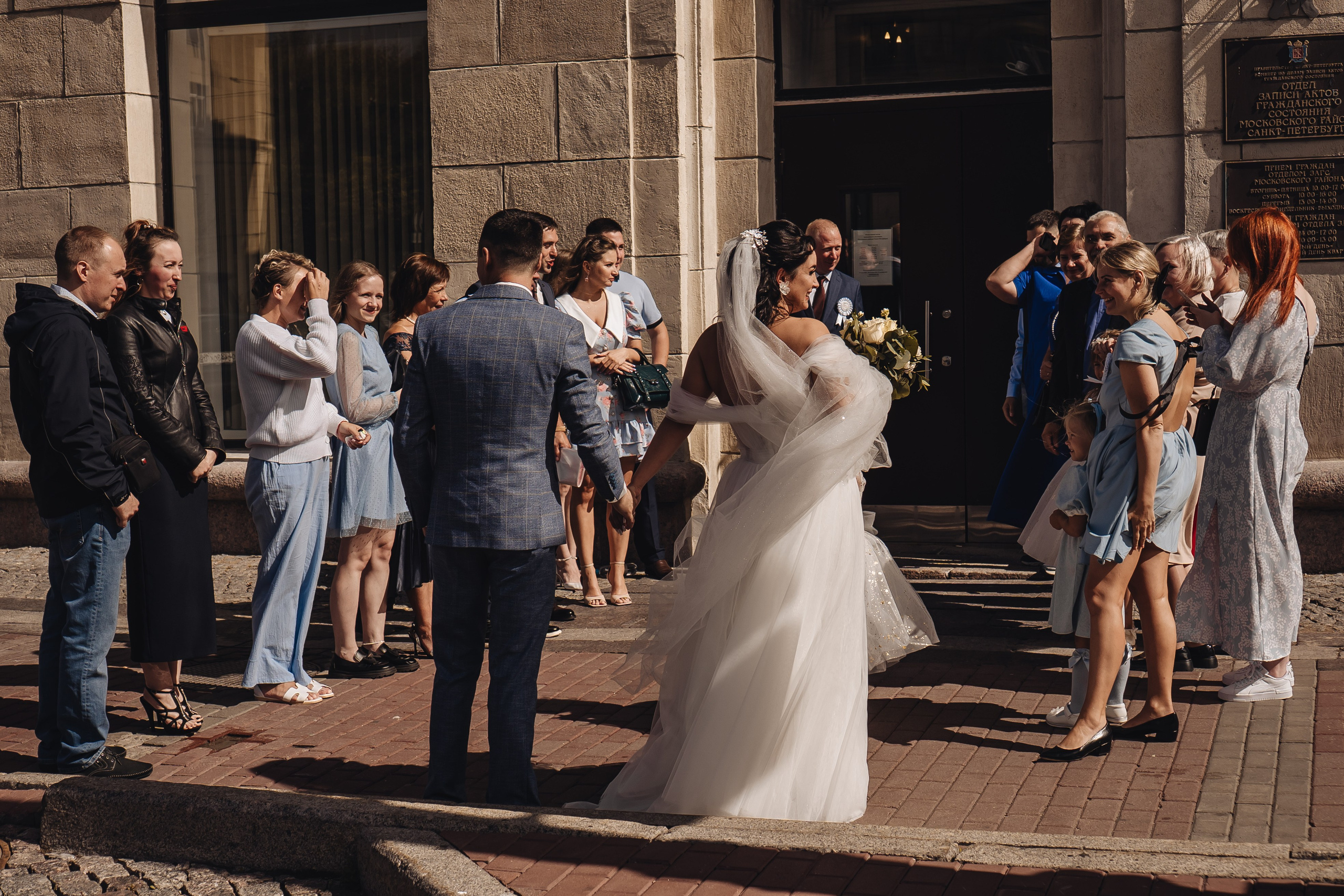 СВАДЕБНАЯ СЬЕМКА В ЗАГСЕ НА МОСКОВСКОМ ПРОСПЕКТЕ. Профессиональный фотограф, Санкт-Петербург — Виктория Богомолова