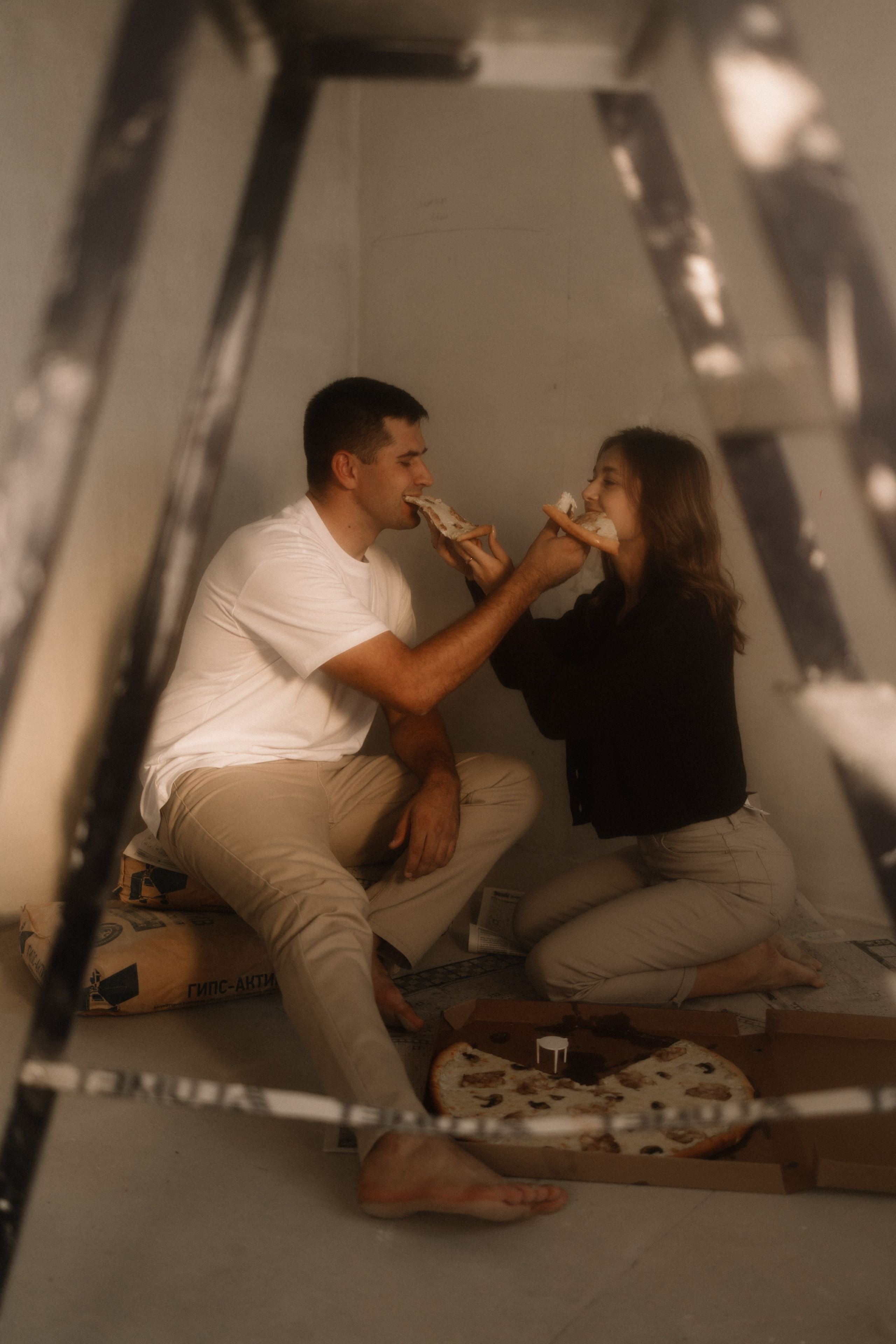 Лёша и Линда. Ремонт. Семейный фотограф в Краснодаре Храмова Анна