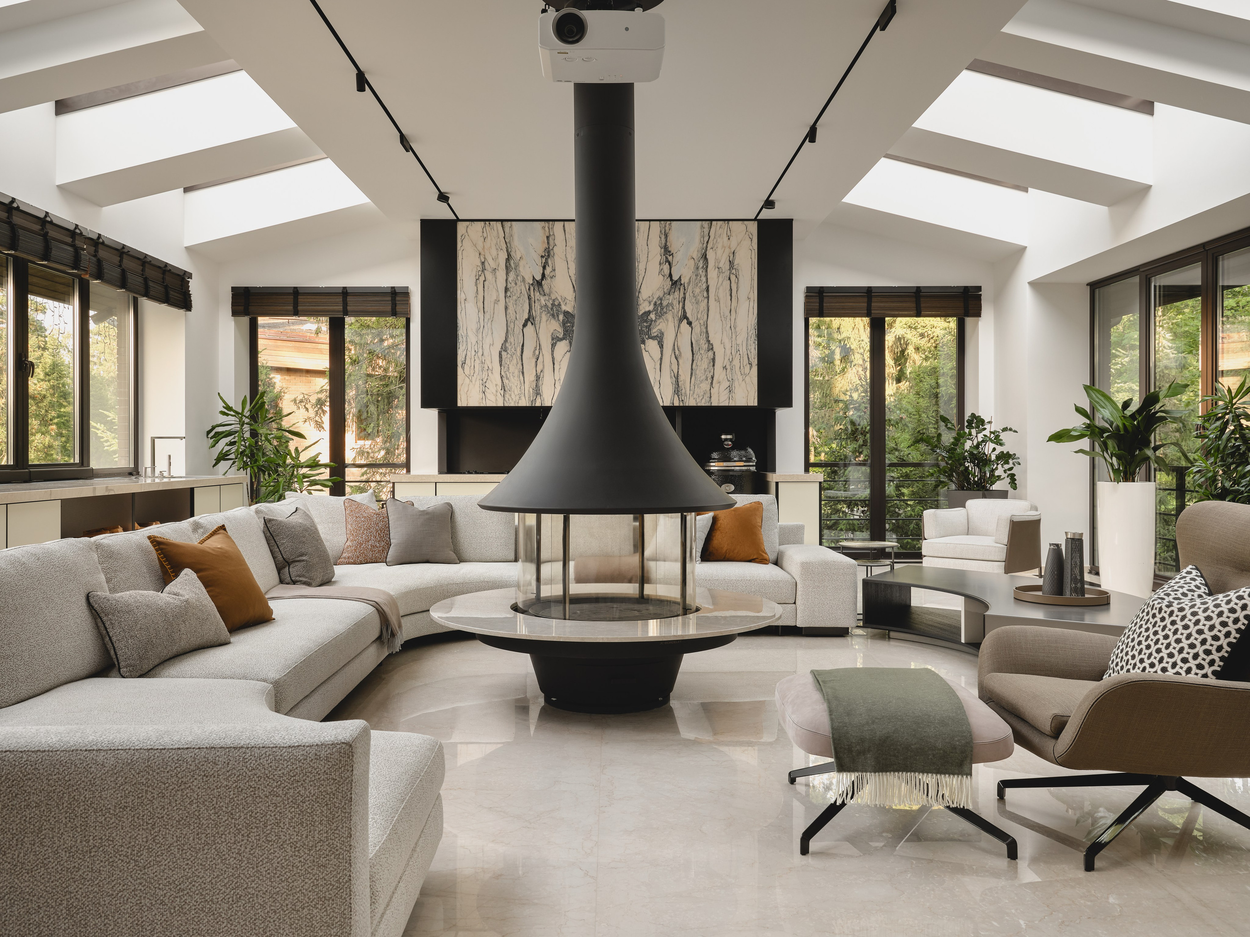 Загородный дом с бассейном. Фотограф Наталья Вершинина