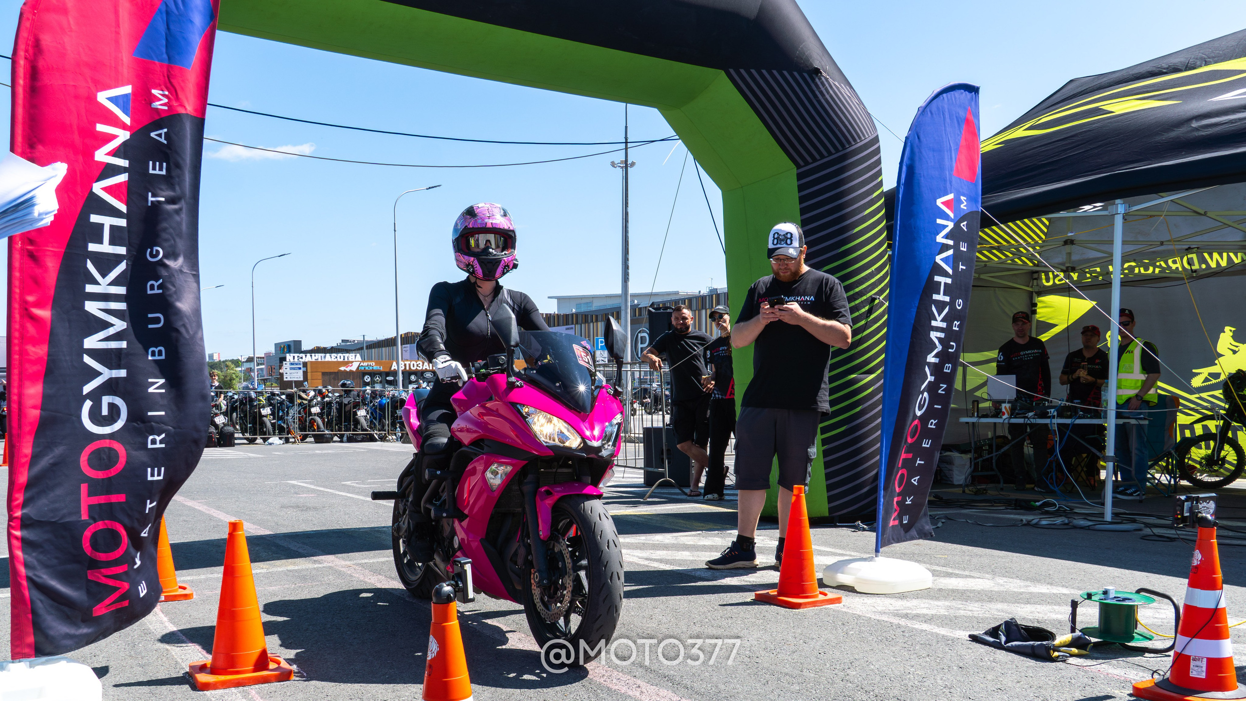 Motogymkhana CUP 1 Ekat 2025. Moto377
