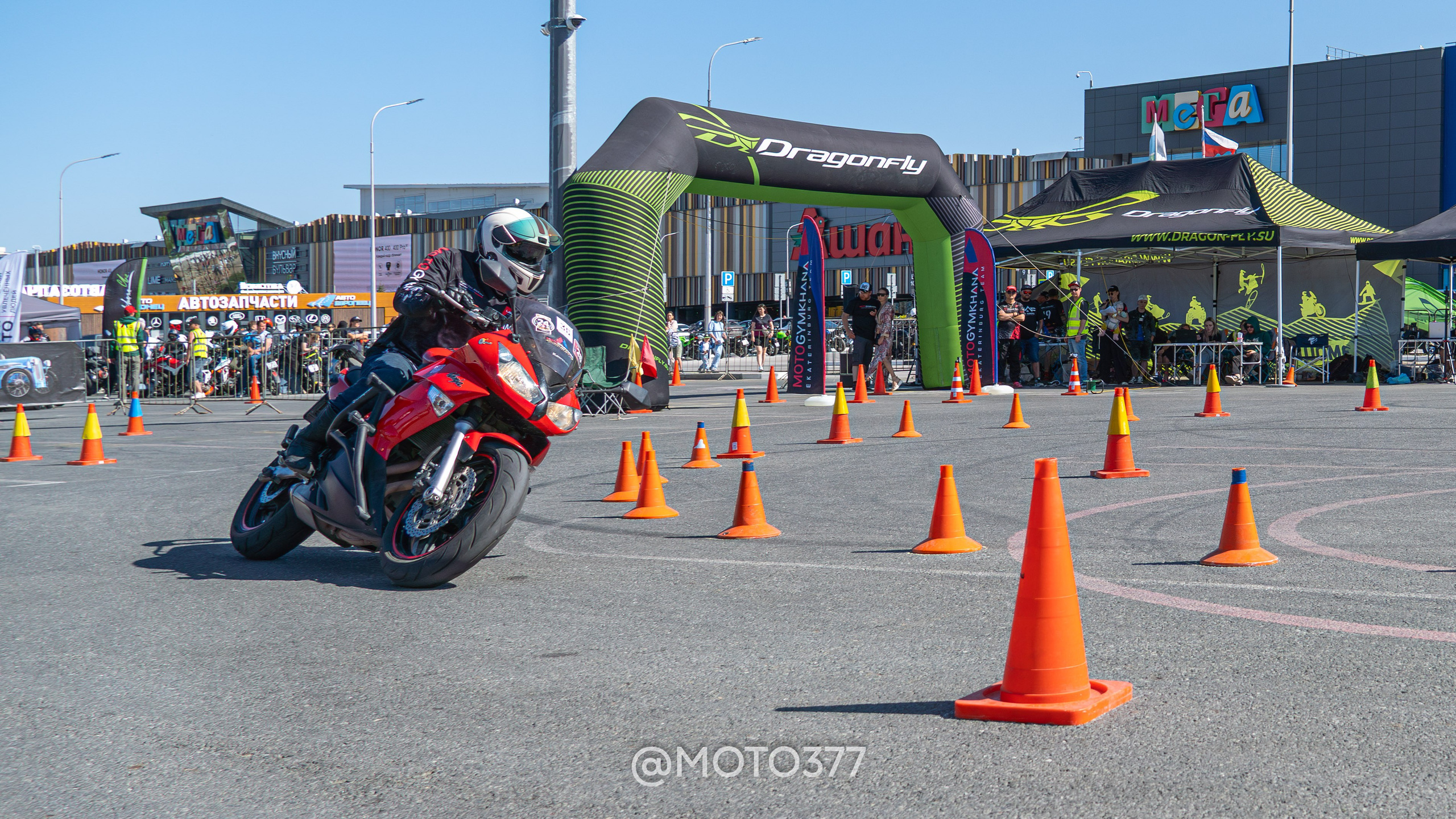 Motogymkhana CUP 1 Ekat 2025. Moto377