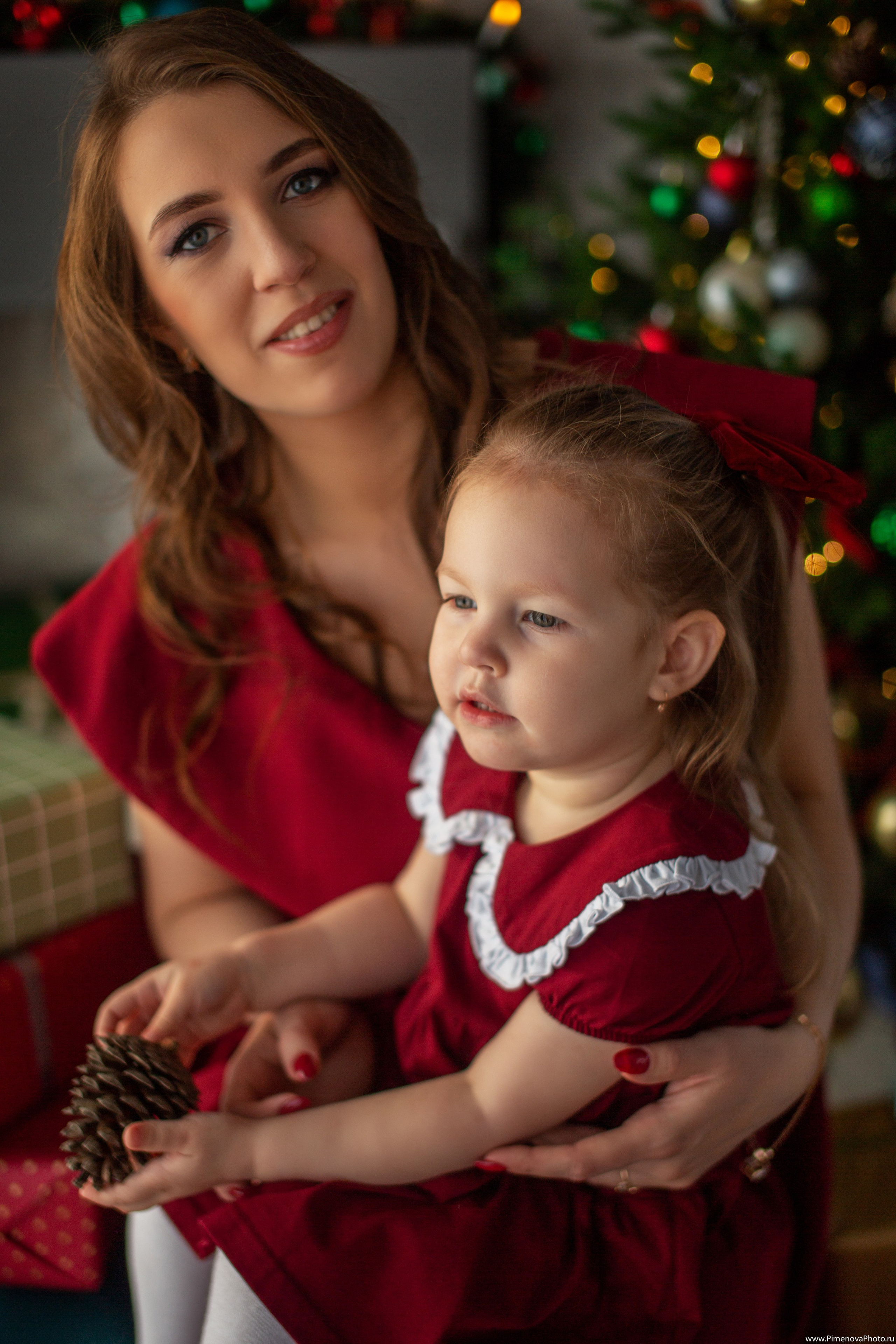 Новогодняя сказка Есении, 2024. Семейный и детский фотограф в Петрозаводске