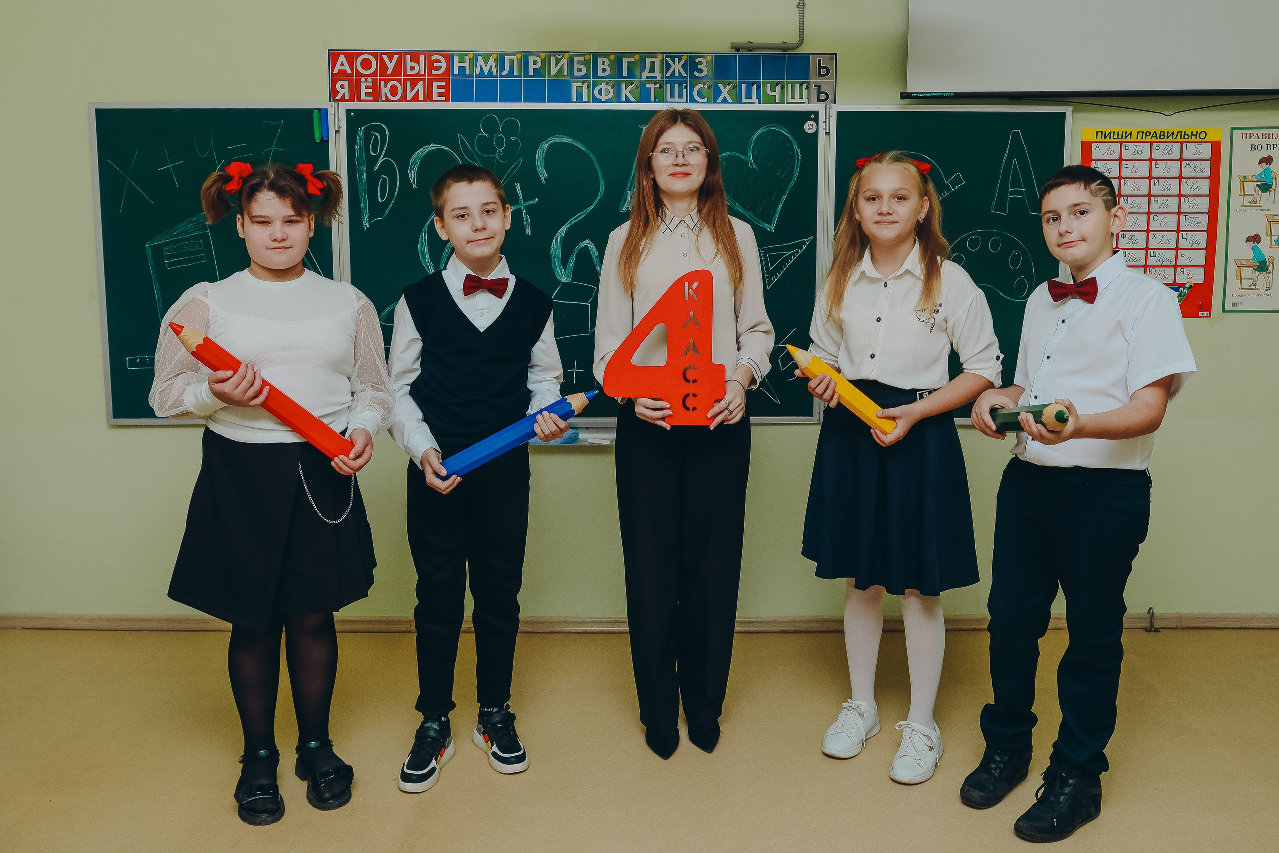 Фотокнига для выпускников 4 класса Погромской школы. Яковлева Екатерина. Школьный и семейный фотограф