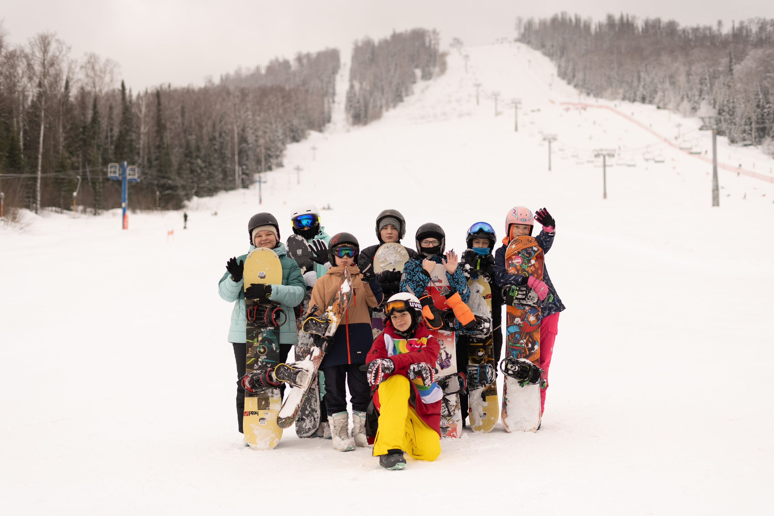 Репортаж Детский Лагерь. Анастасия Паршукова — фотограф Шерегеш Новосибирск