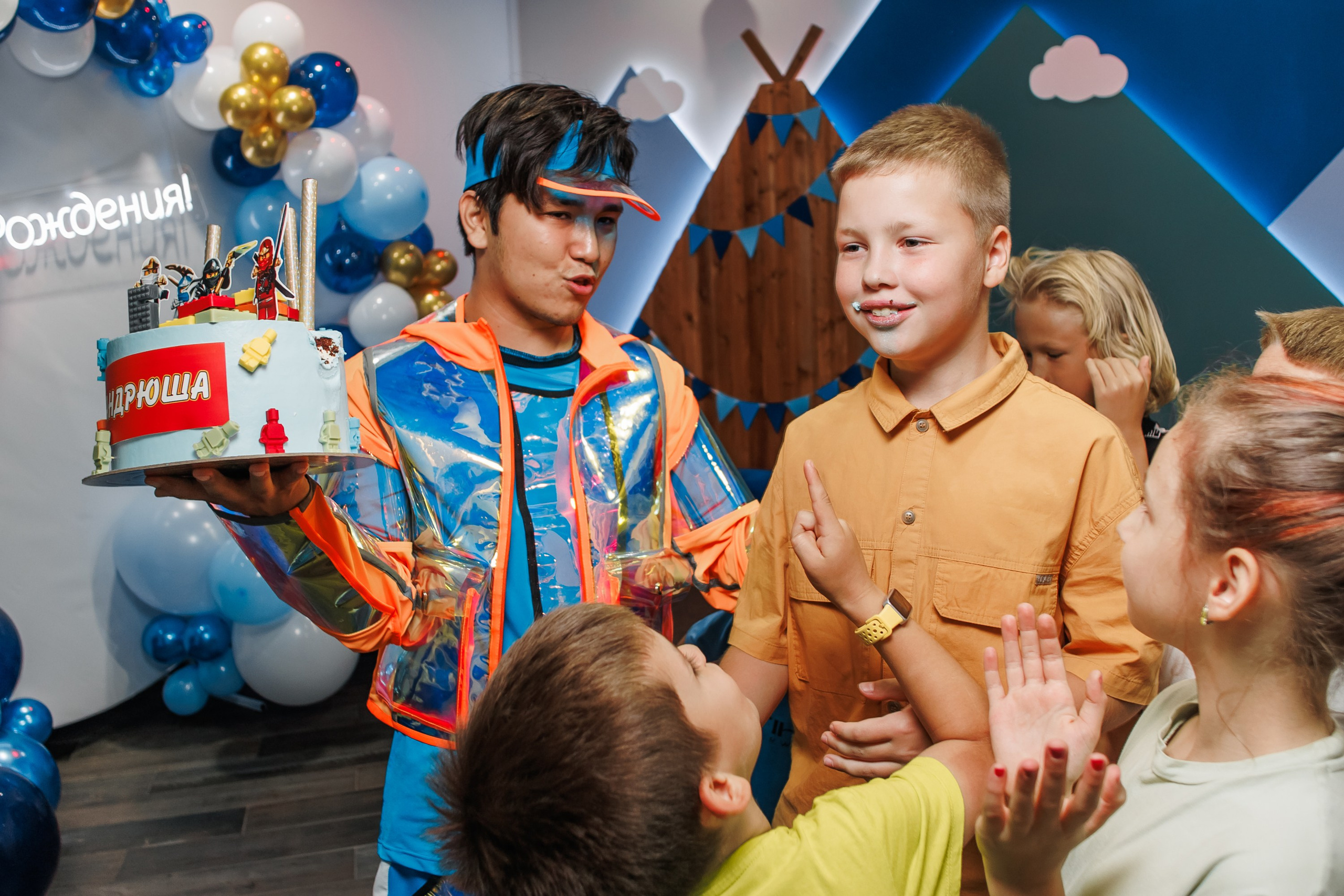 Детский День Рождения. Репортажный фотограф. Москва. Алина Ланская