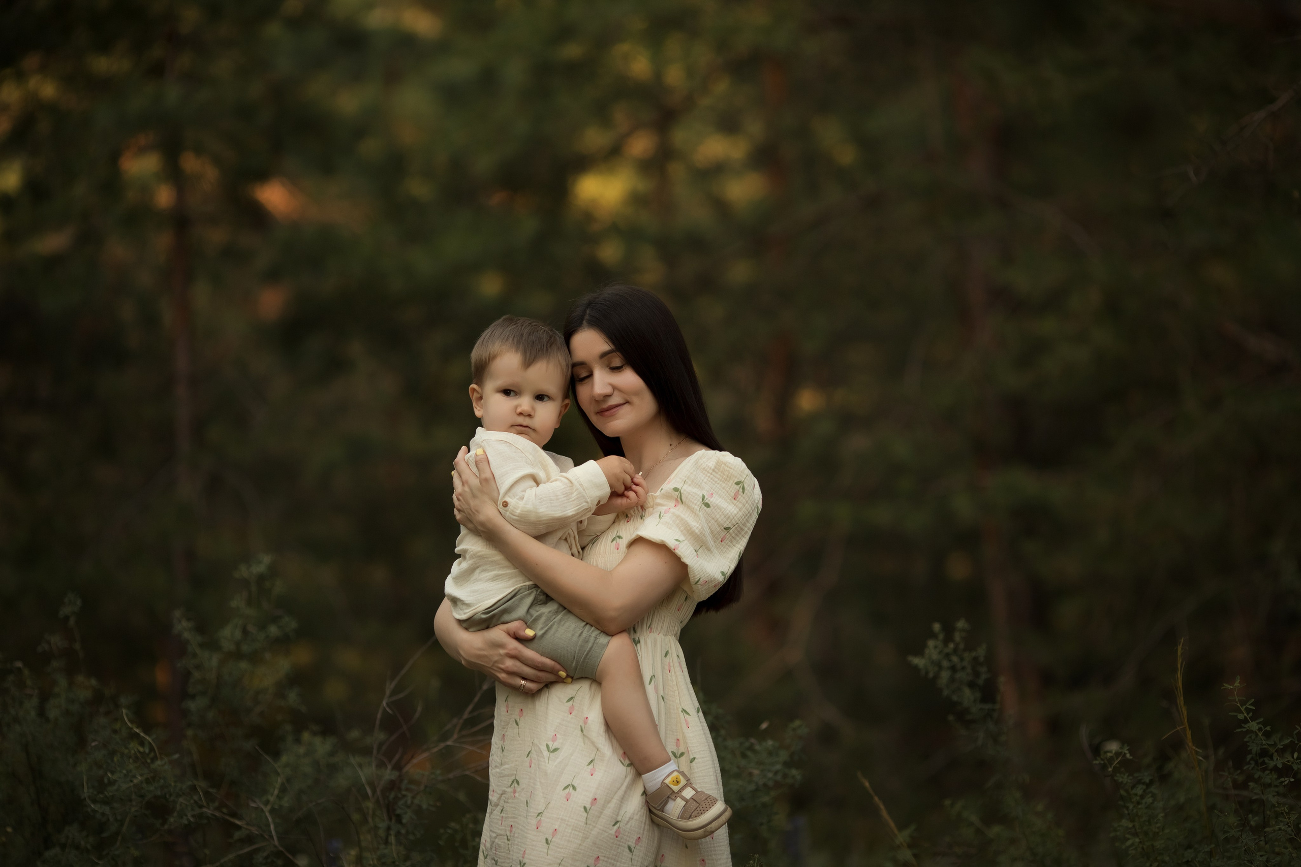 Солнечный лес. Семейный и детский фотограф в Саратове Полина Коткина