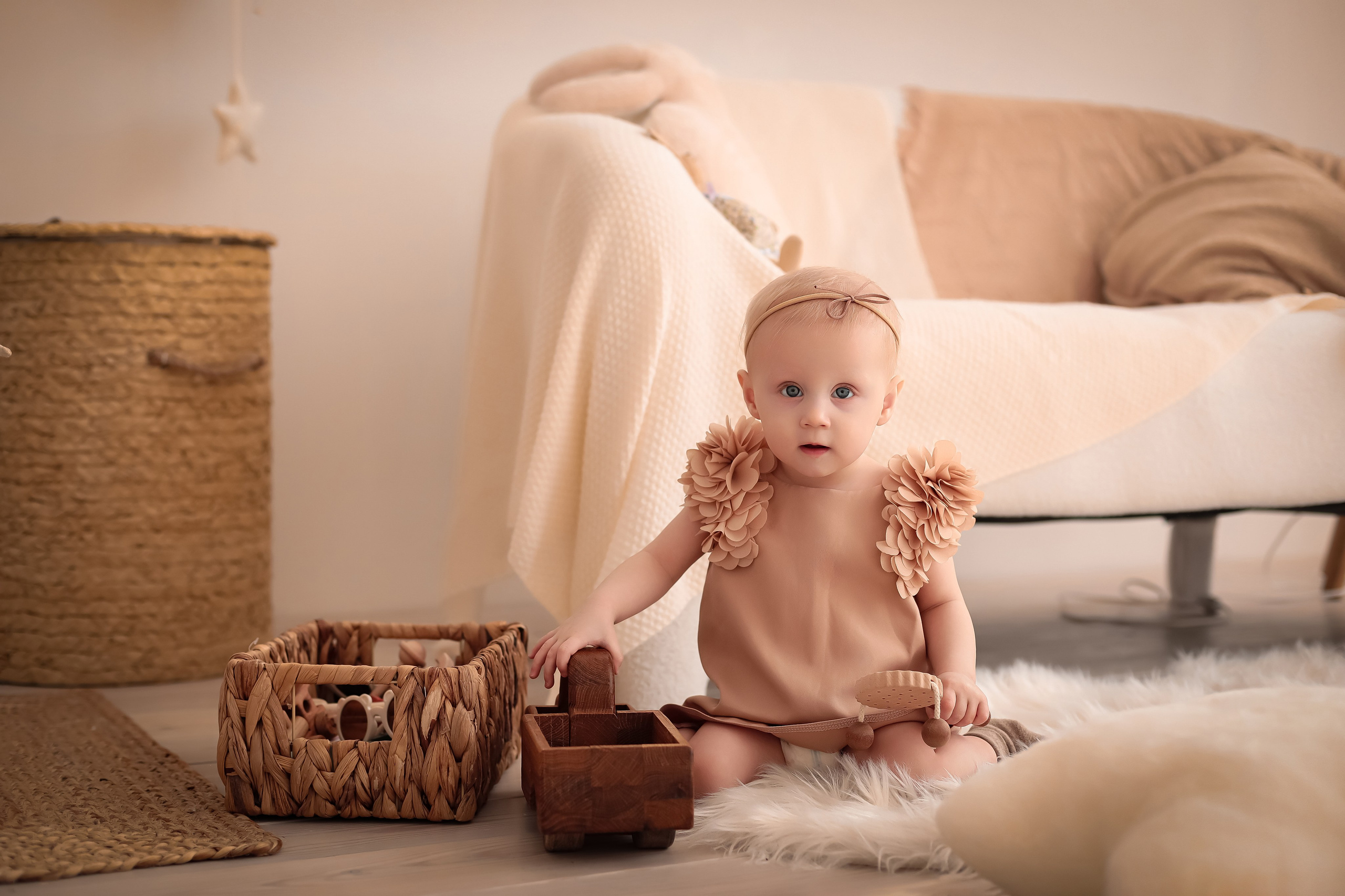 1 годик Эмилии. Фотограф г. Хабаровск. Семейные и индивидуальные съёмки