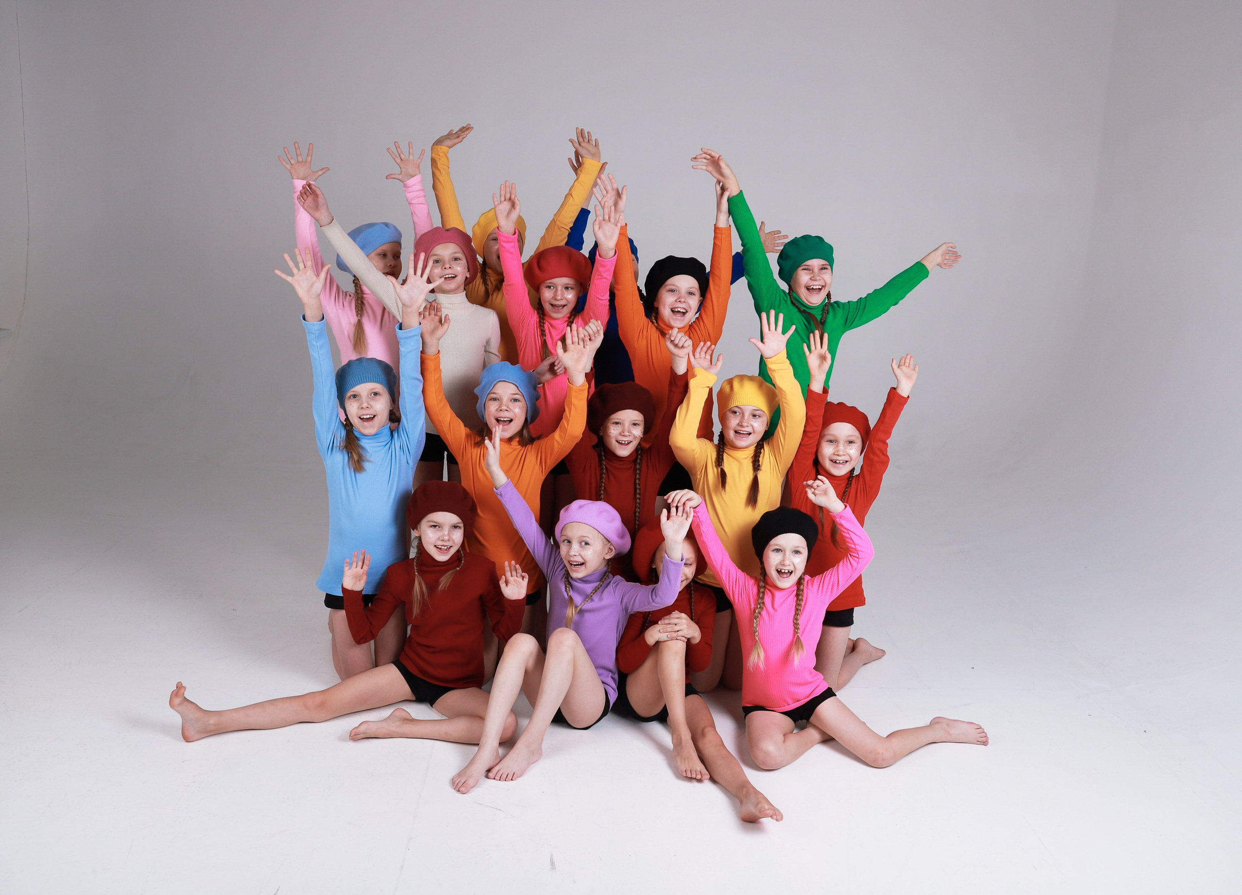 Сьемка на циклорамме. Фотограф Юлия Мальцева