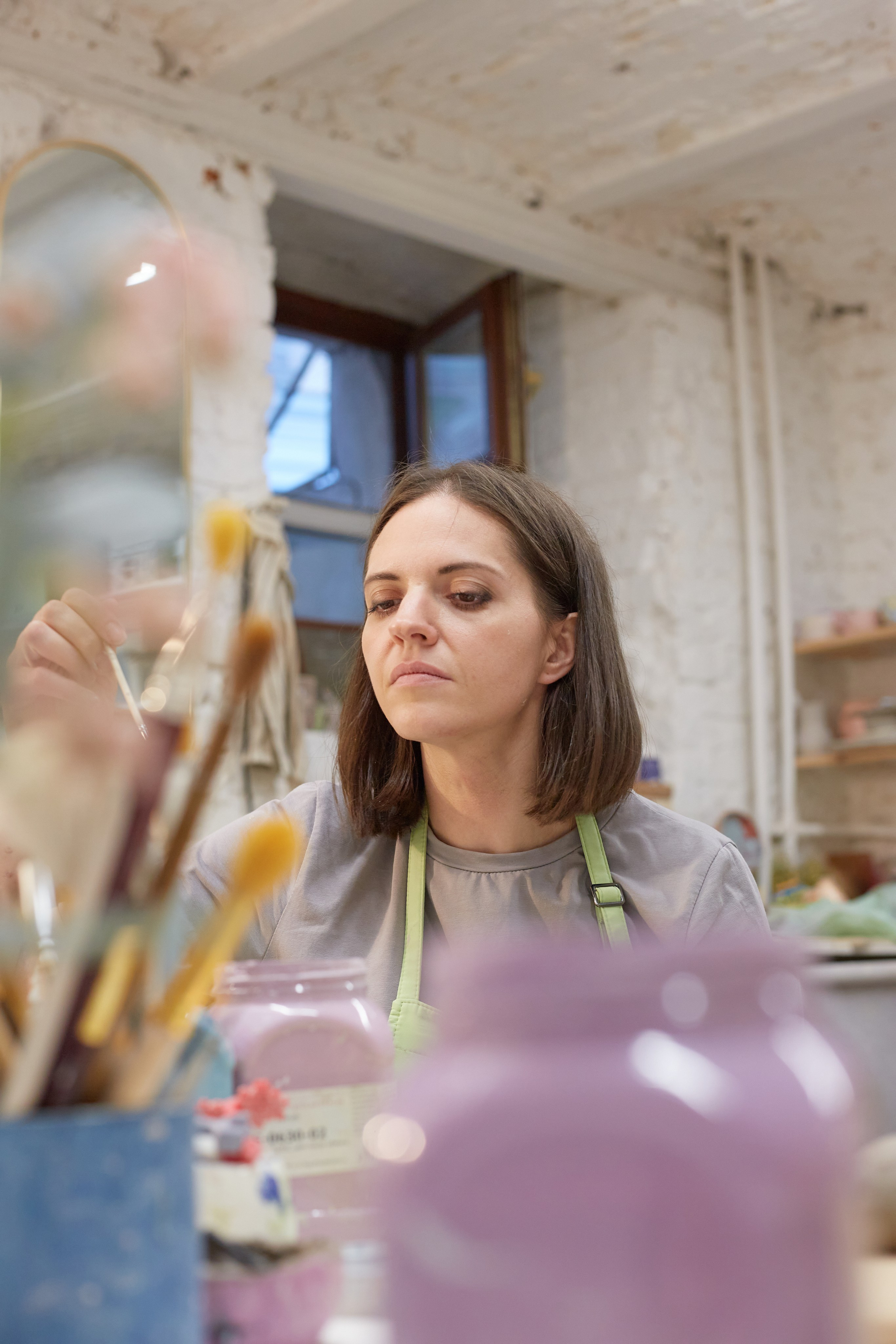 Семья в гончарной мастерской. Budanovaphoto.ru