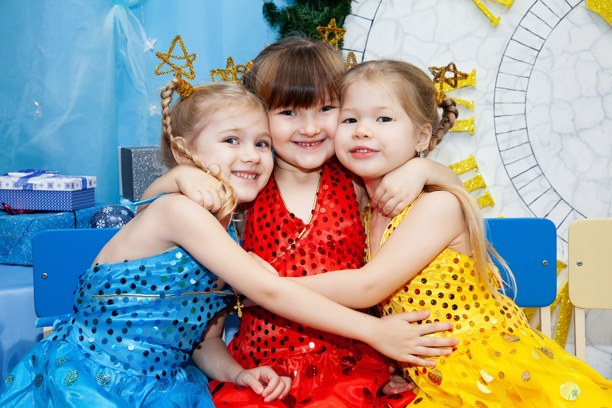 Фотосессия новогоднего утренника. Детский школьный и семейный фотограф в Краснодаре