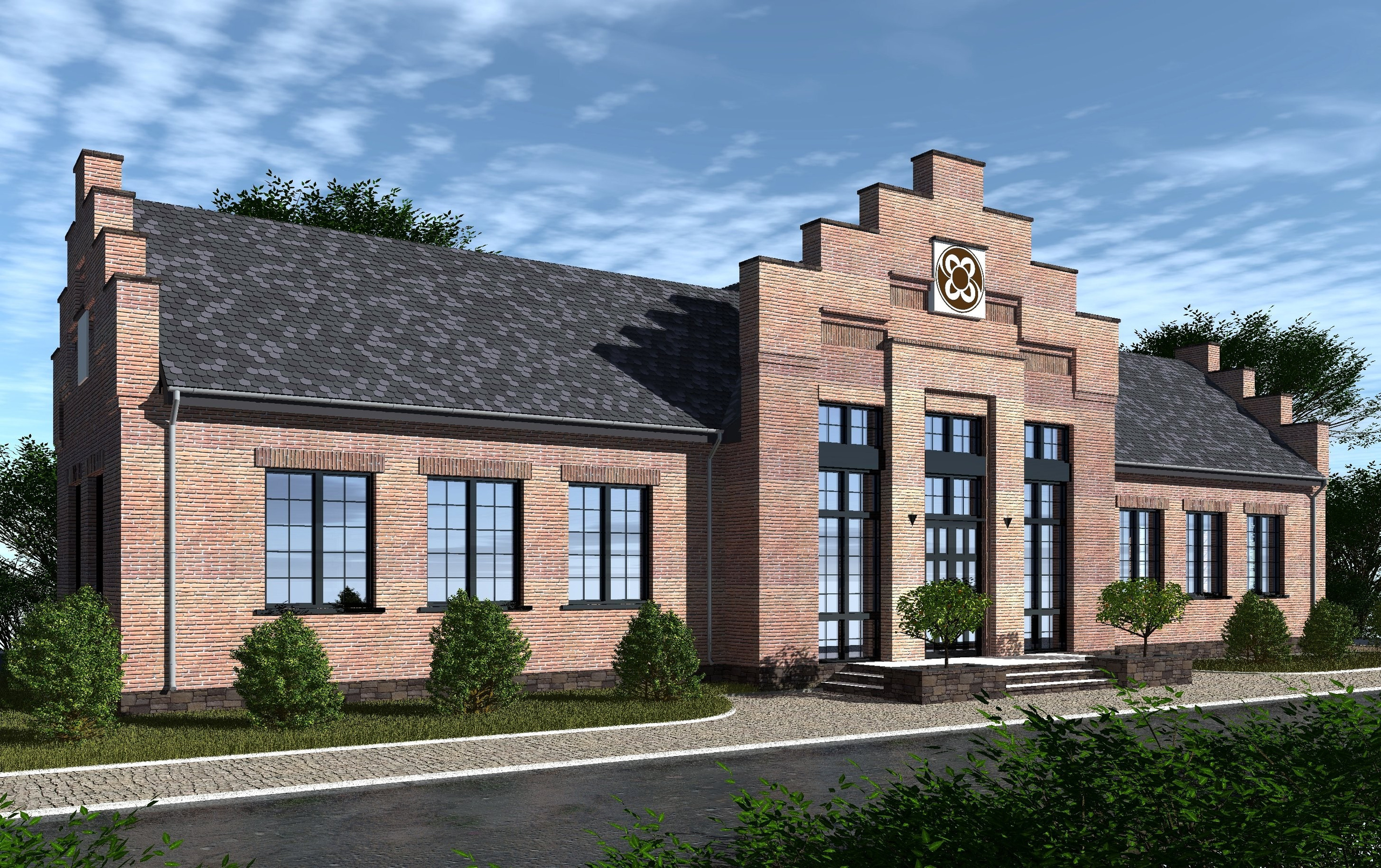 2019. Винодельня. с. Юровка. Архитектурное проектирование и дизайн интерьеров. г. Анапа