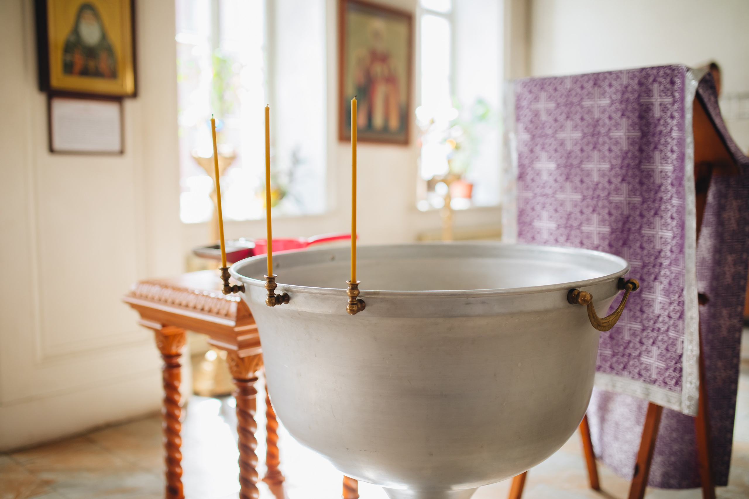 Крещение в светлом Храме. Семейный и детский фотограф в Москве Дорогова Екатерина