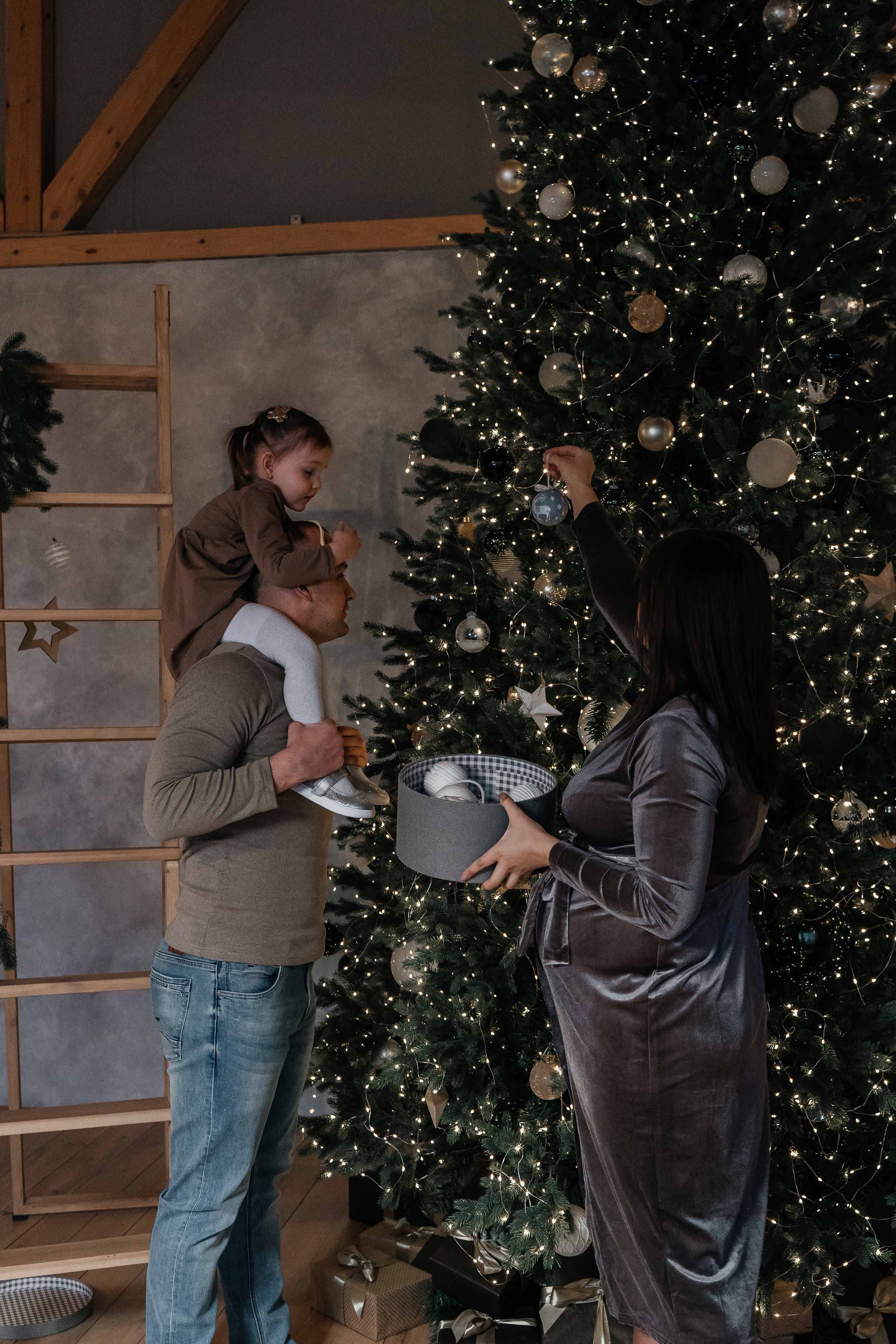 Новогодняя история Юли. Свадебный и семейный фотограф в Новосибирске Синицына Наталья