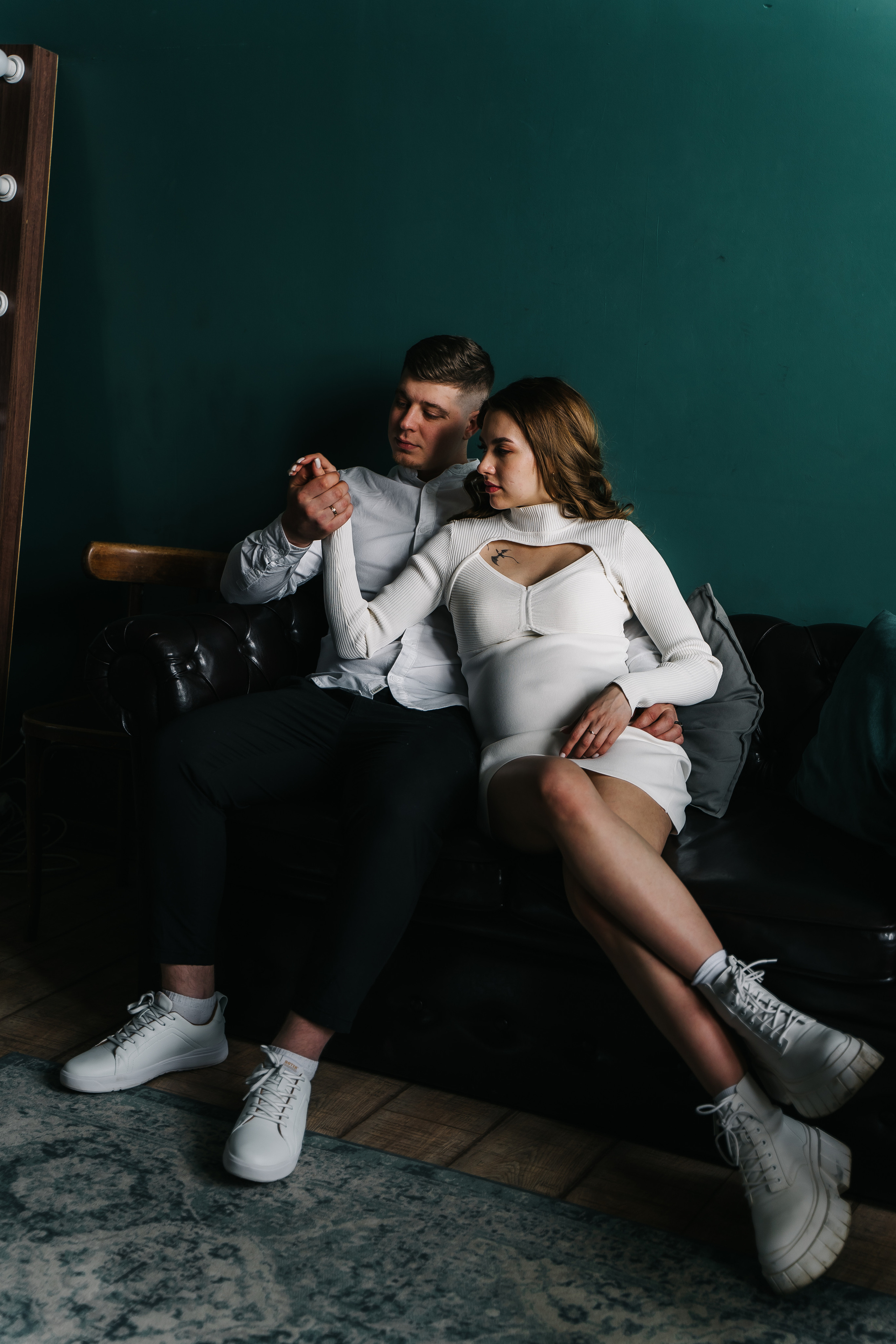 Свадебная фотосессия в студии. Свадебный и семейный фотограф в Новосибирске Синицына Наталья