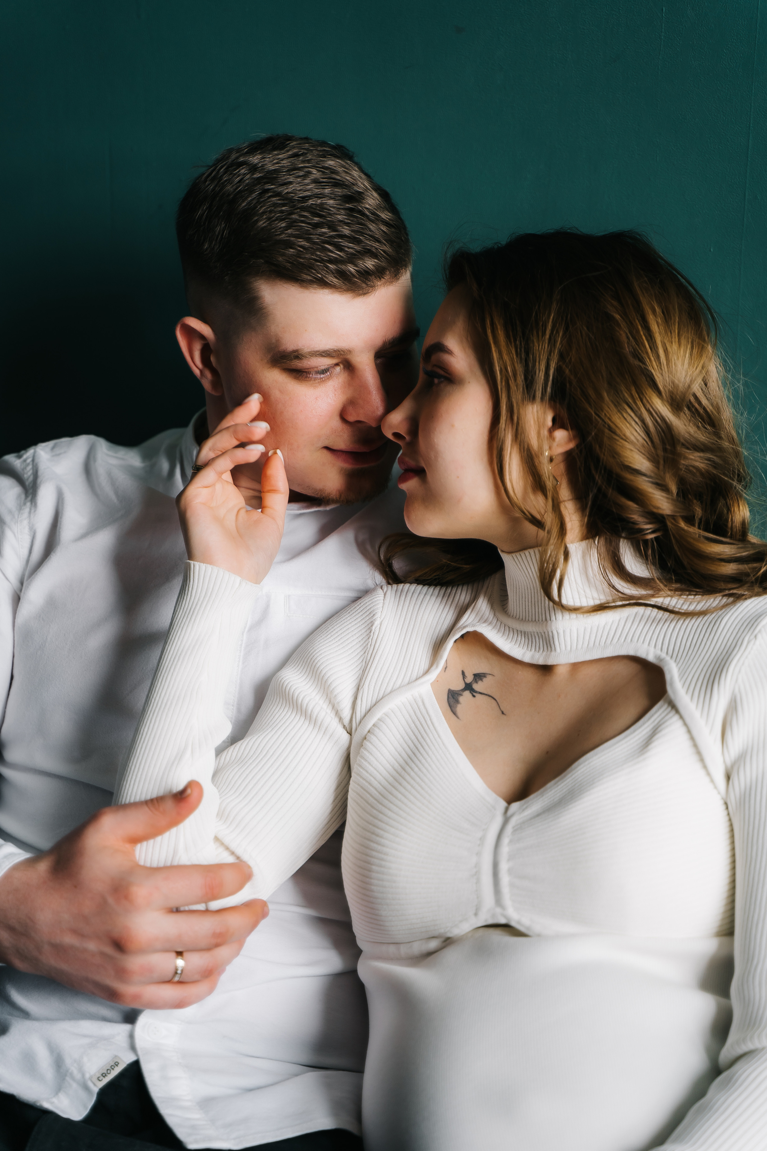 Свадебная фотосессия в студии. Свадебный и семейный фотограф в Новосибирске Синицына Наталья