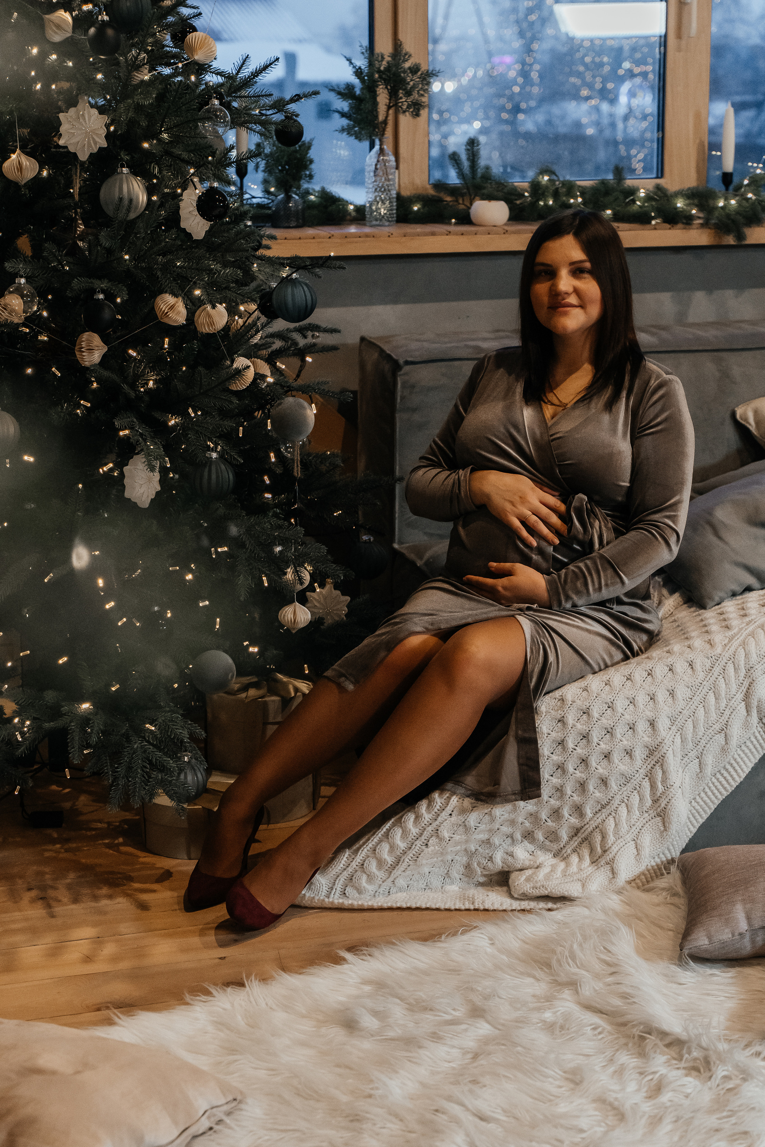 Новогодняя история Юли. Свадебный и семейный фотограф в Новосибирске Синицына Наталья