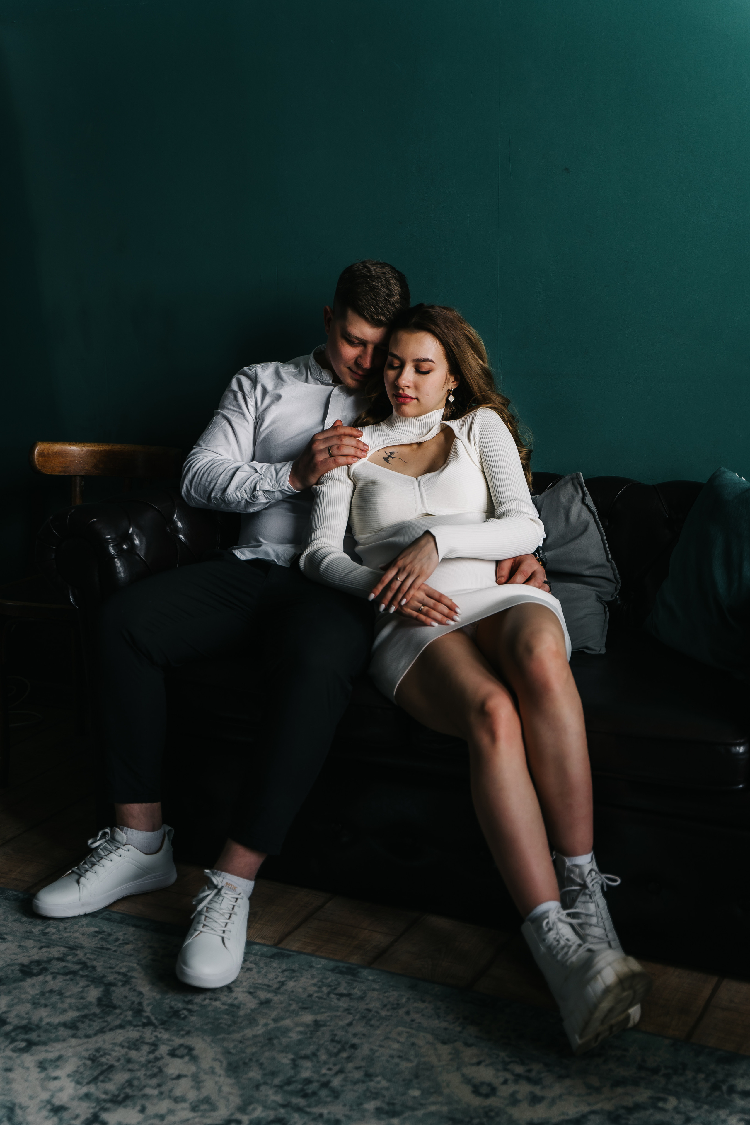 Свадебная фотосессия в студии. Свадебный и семейный фотограф в Новосибирске Синицына Наталья