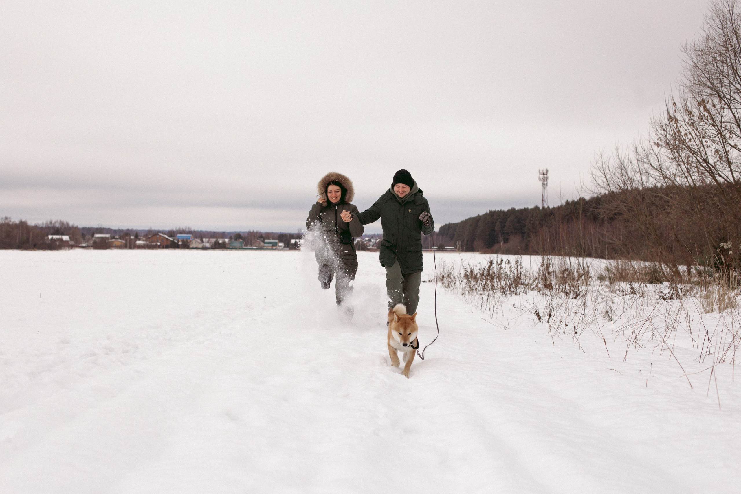 Katya, Dima, Rokki. Portrait, family and pet photographer in Cyprus, Ksenia Bourdelle