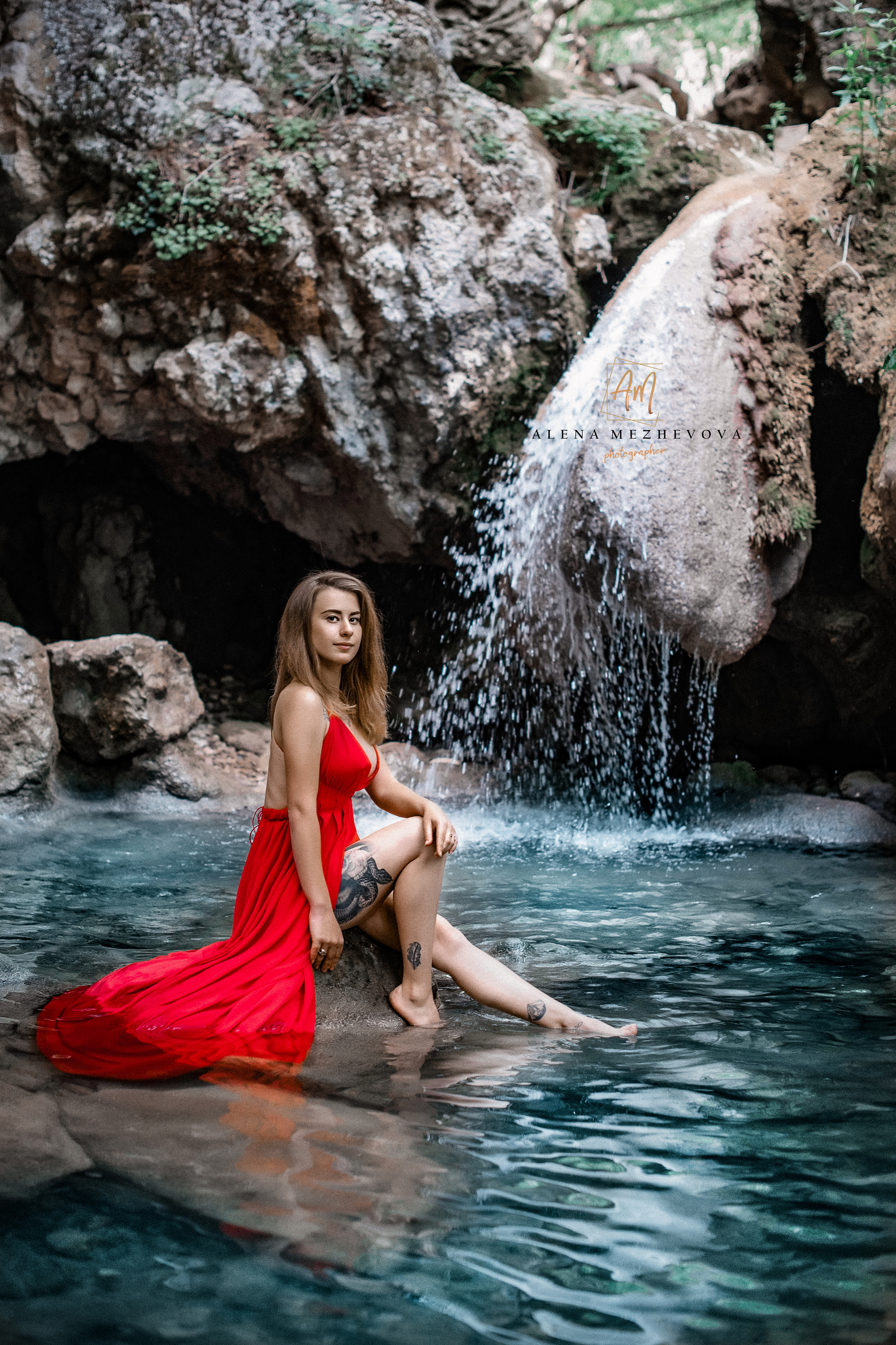 Фотосессия на водопадах. Свадебный и семейный фотограф и видеограф, Крым, Москва, Санкт -Петербург