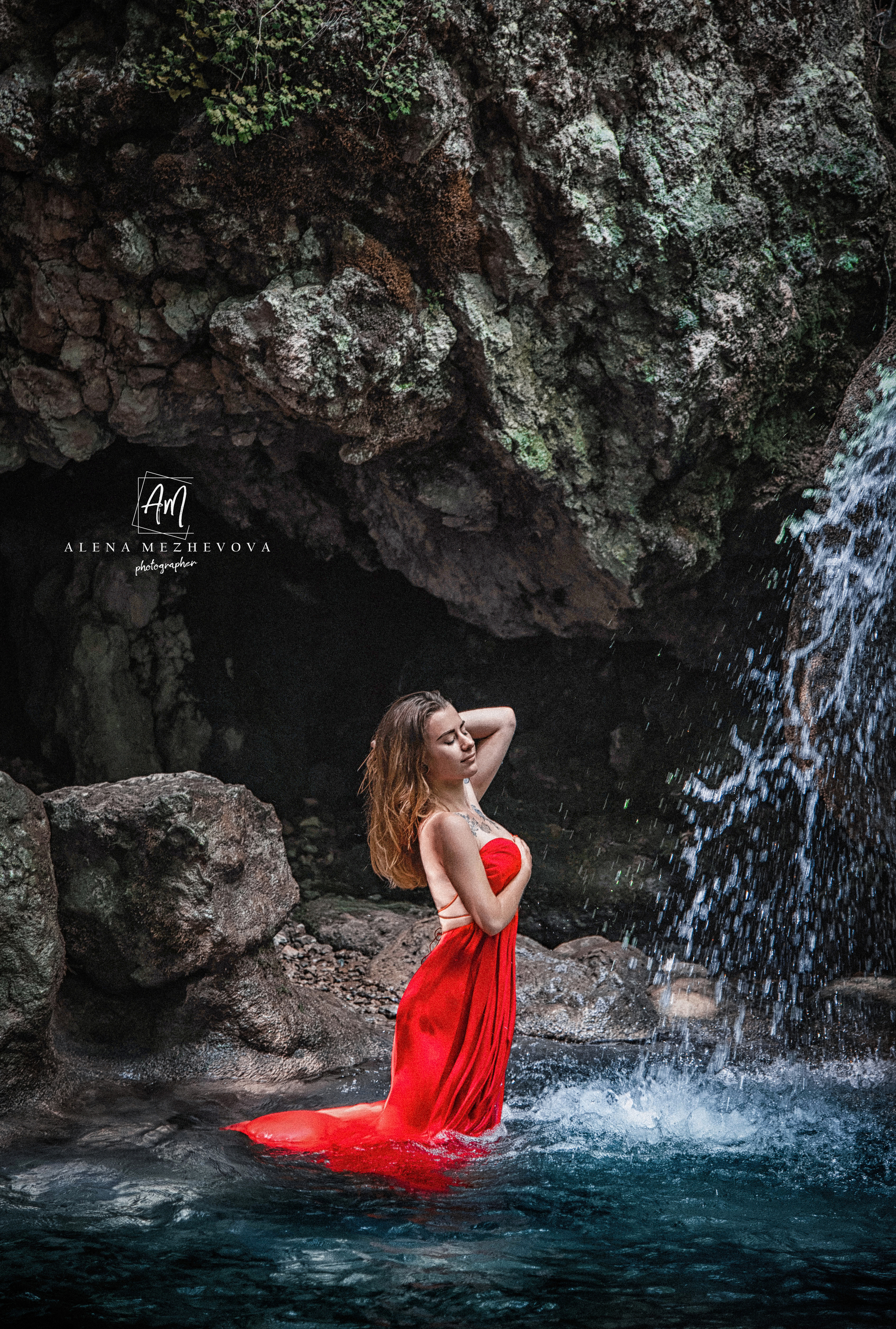 Фотосессия на водопадах. Свадебный и семейный фотограф и видеограф, Крым, Москва, Санкт -Петербург