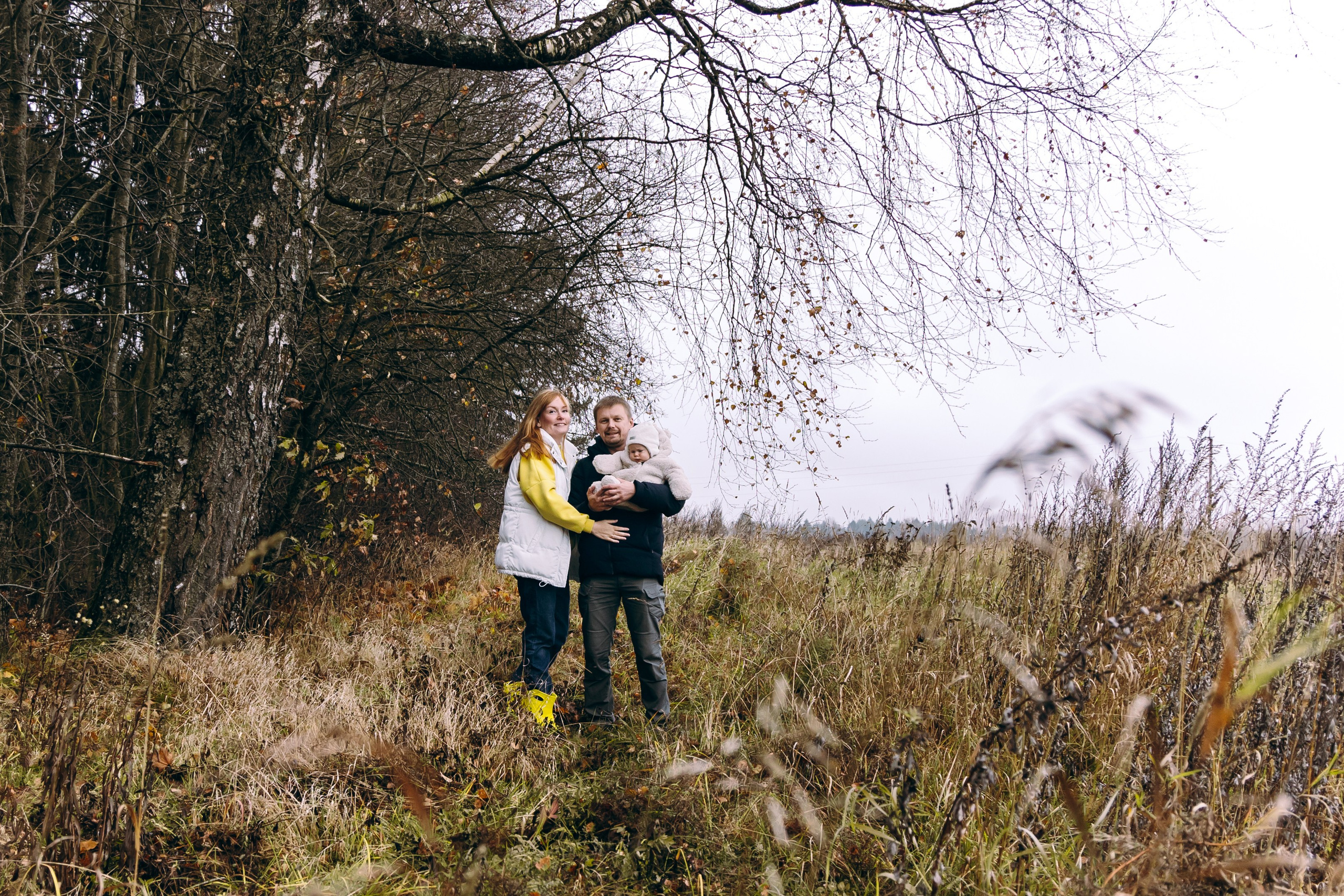 Осенние зарисовки с Сергеем, Татьяной и Сашей. Детский и семейный фотограф Афанасьева Ольга. Санкт-Петербург