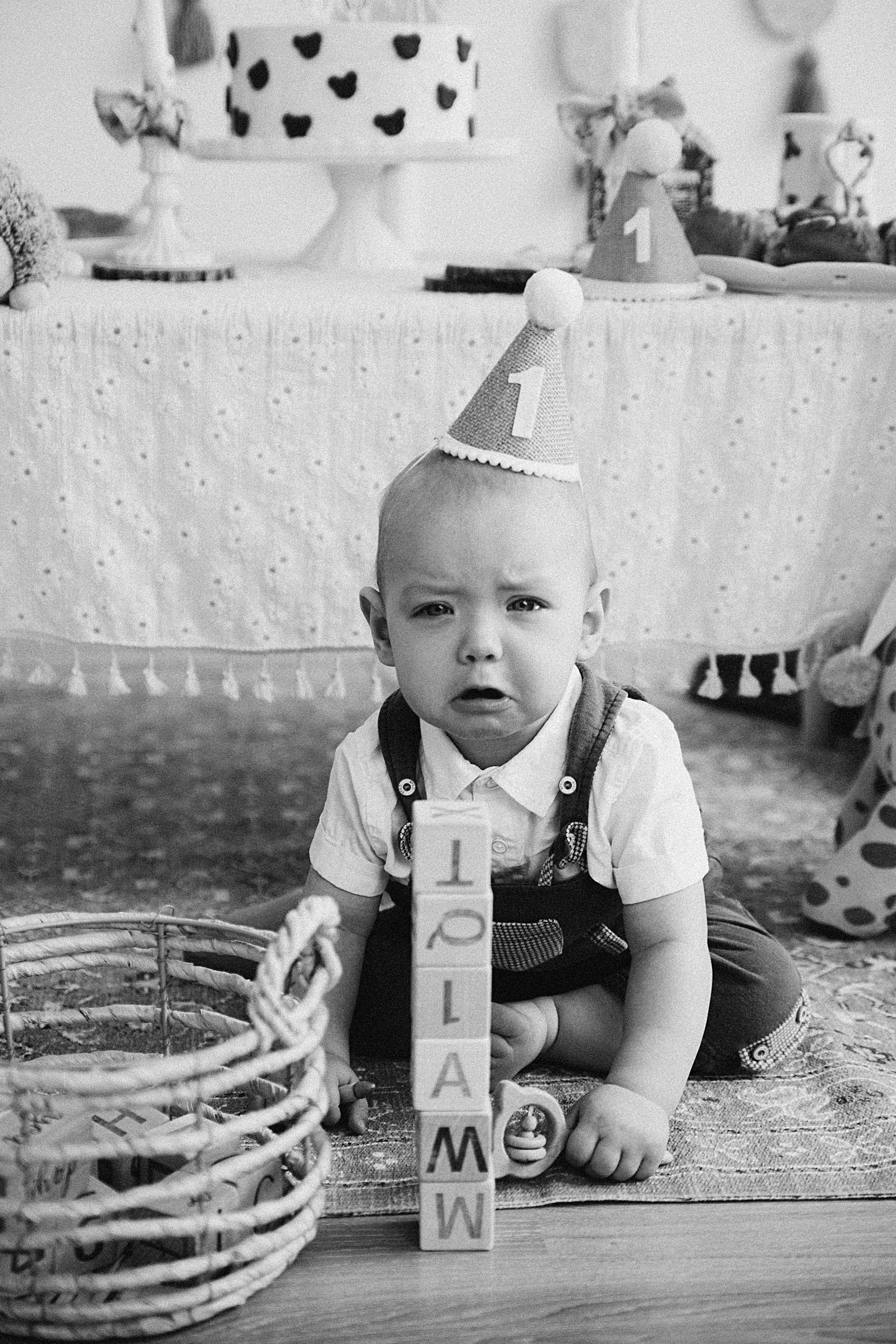 Тимур. 1 годик. Репортажный и детский фотограф в Минске