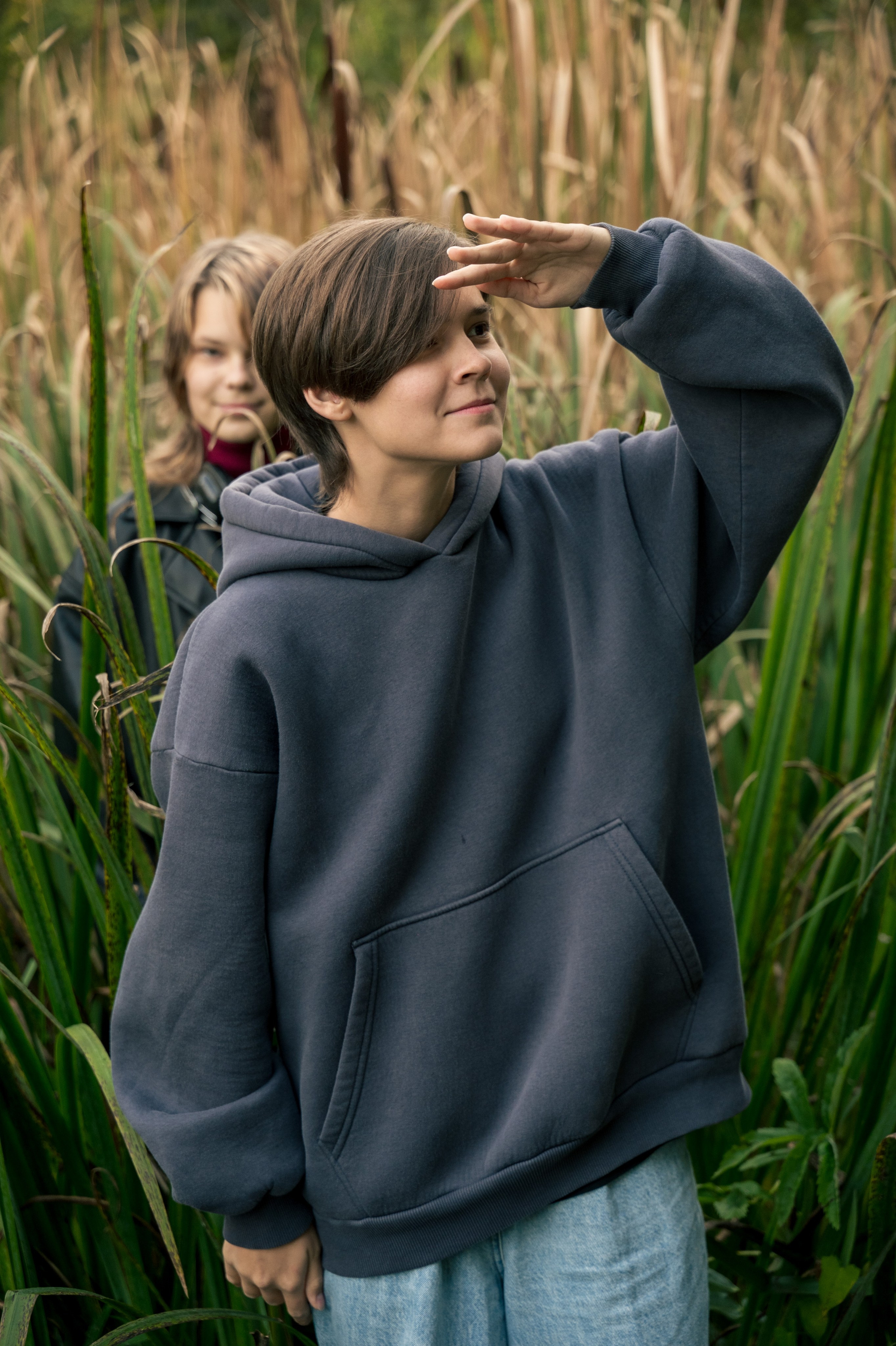 Семейная фотосессия в парке. Школьный фотограф в Москве