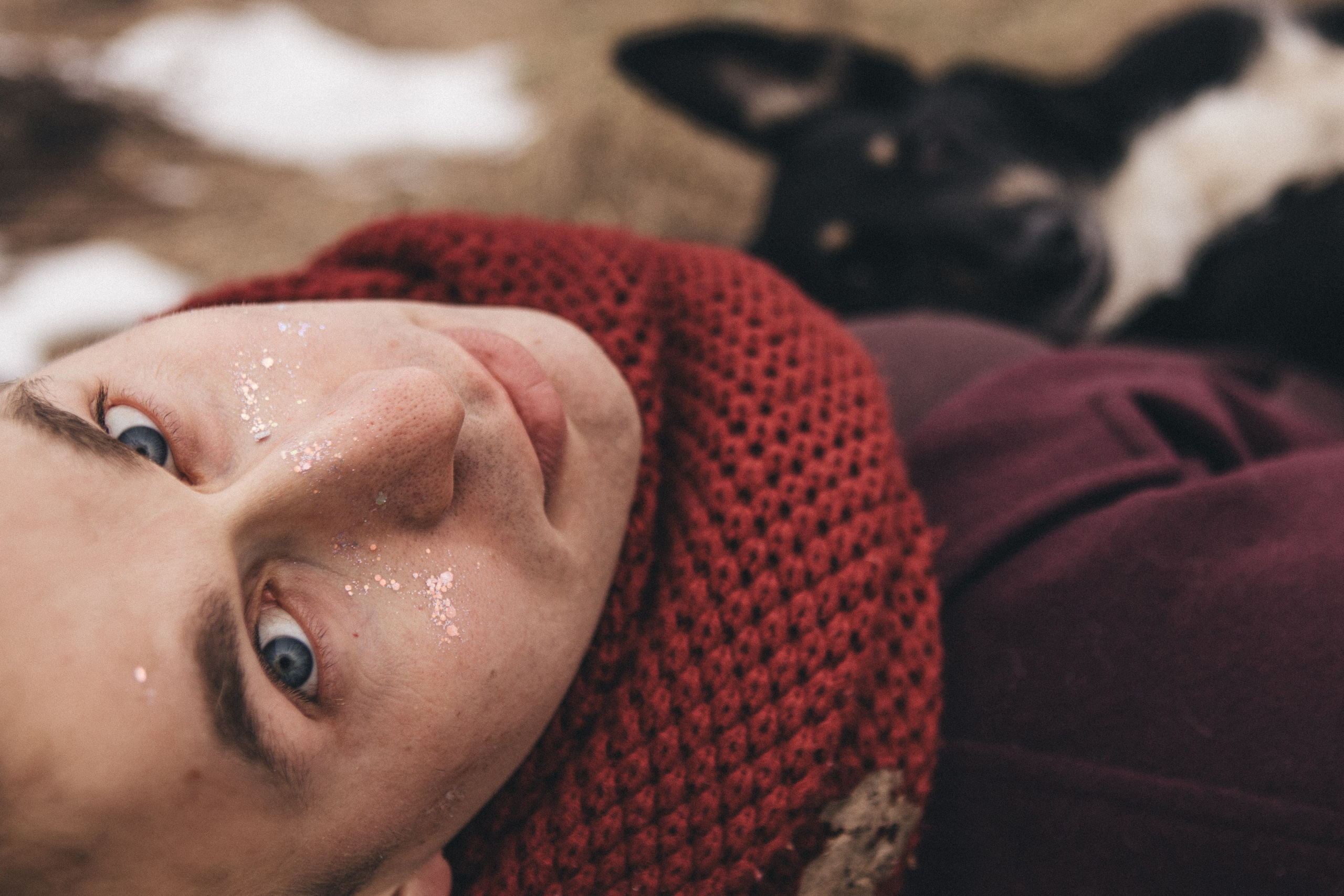A cinematic tale of true love and unbreakable friendship between a man and a dog. Portrait, family and pet photographer in Cyprus, Ksenia Bourdelle