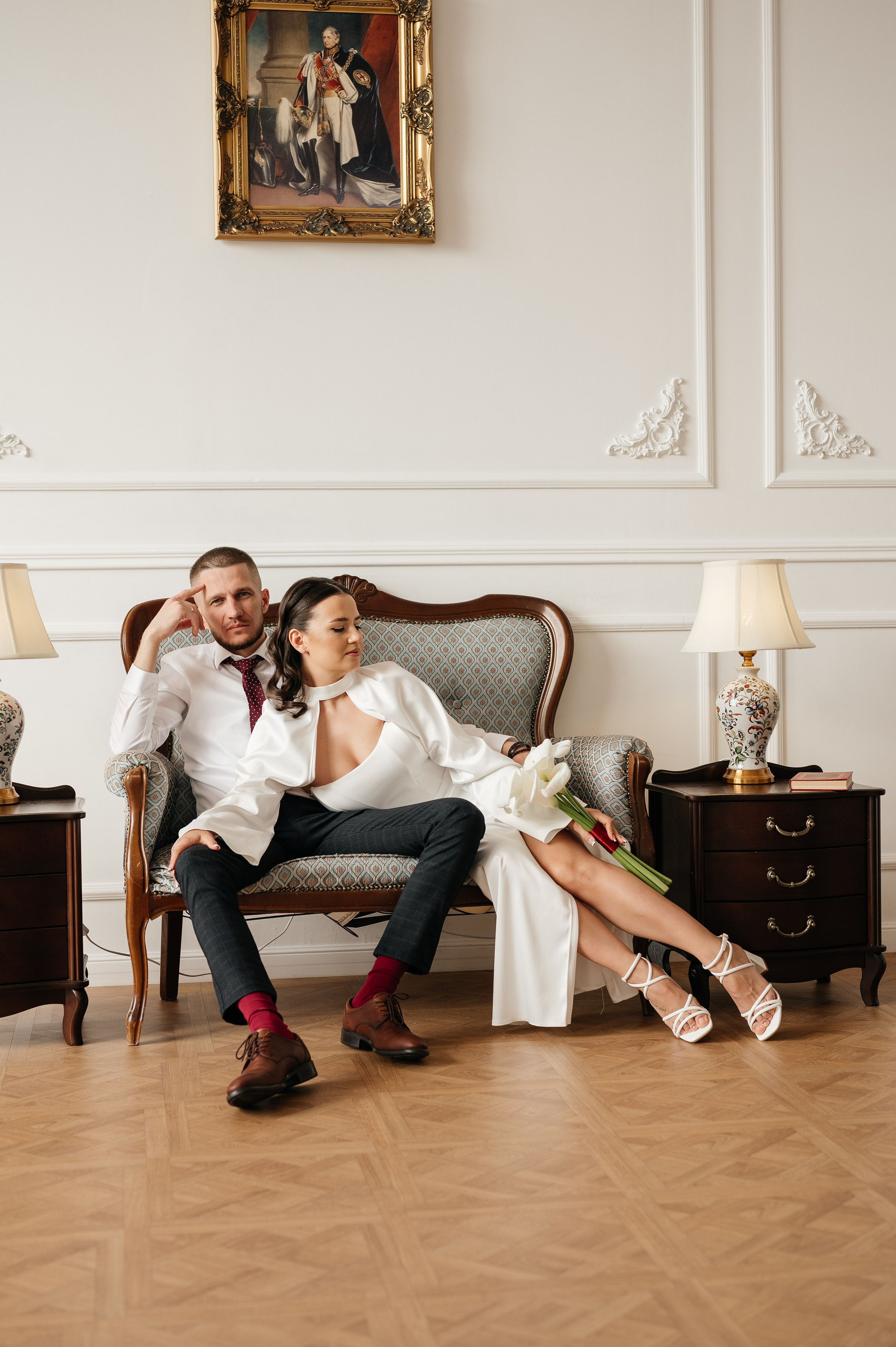 Свадебная фотосессия в студии. Свадебный и семейный фотограф в Краснодаре Алина Мельник