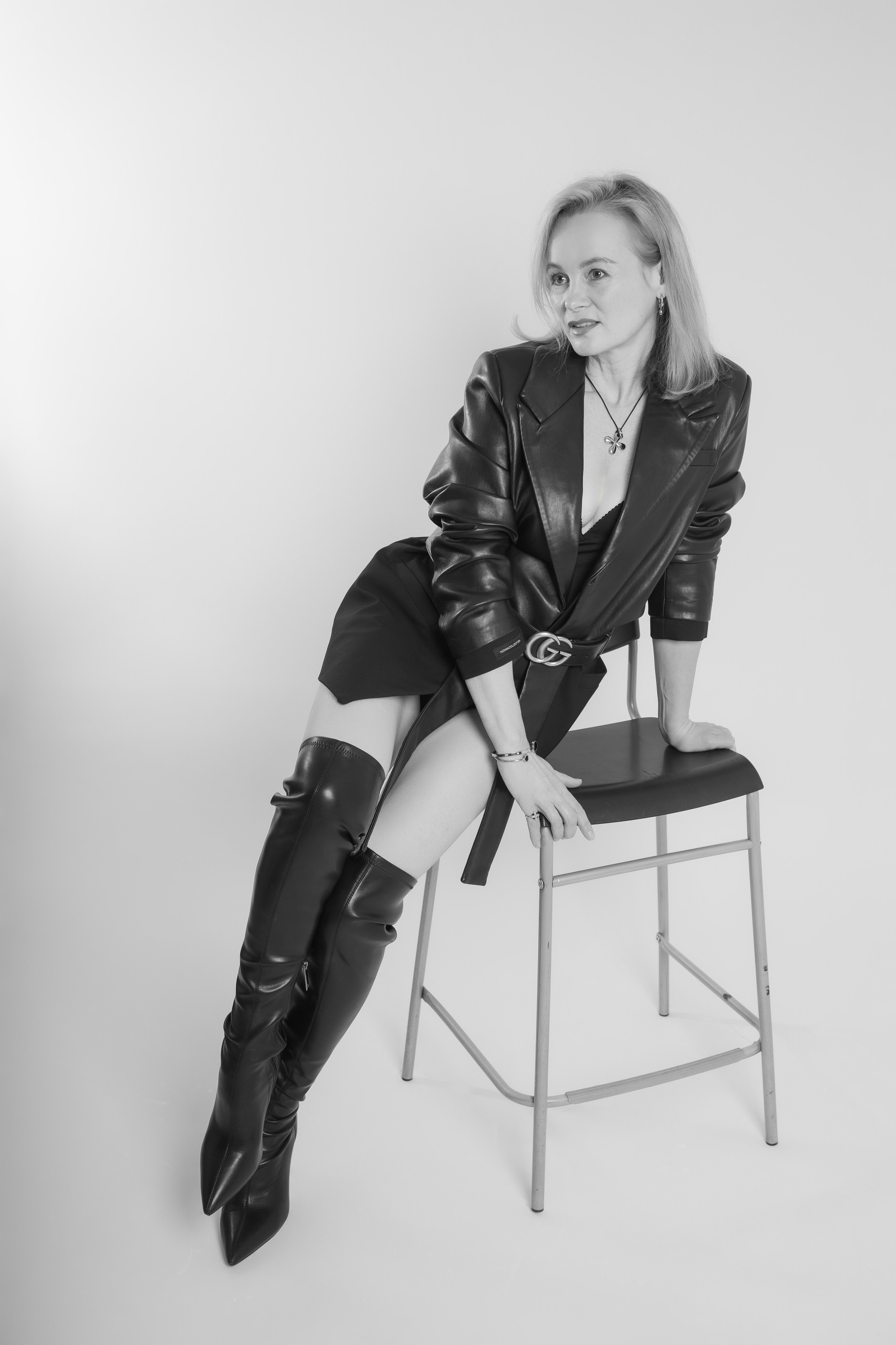 Черно-белая фотосессия