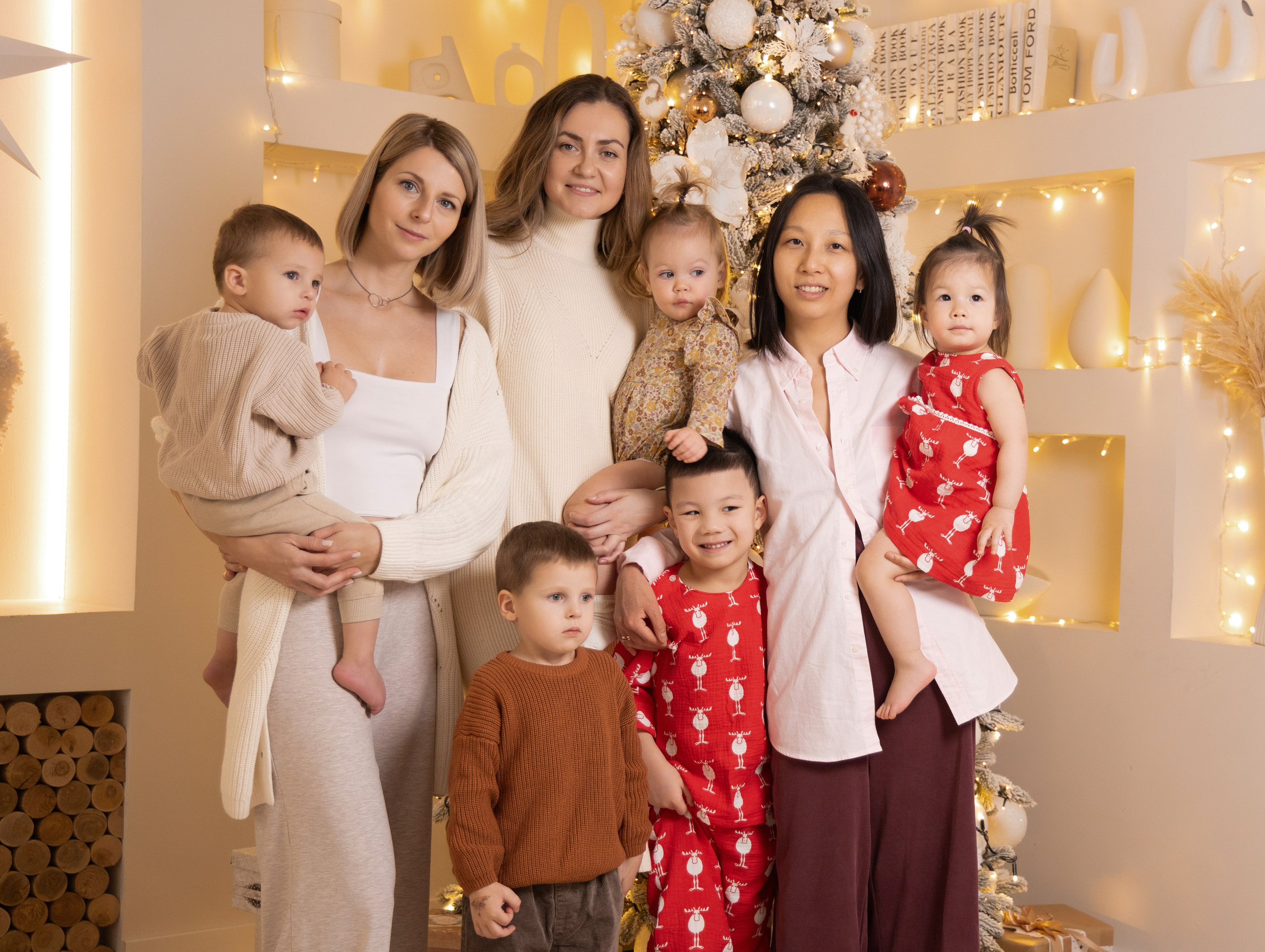 Новогодняя семейная фотосессия. Фотограф НСК-Кем-СПБ Александра Фомич