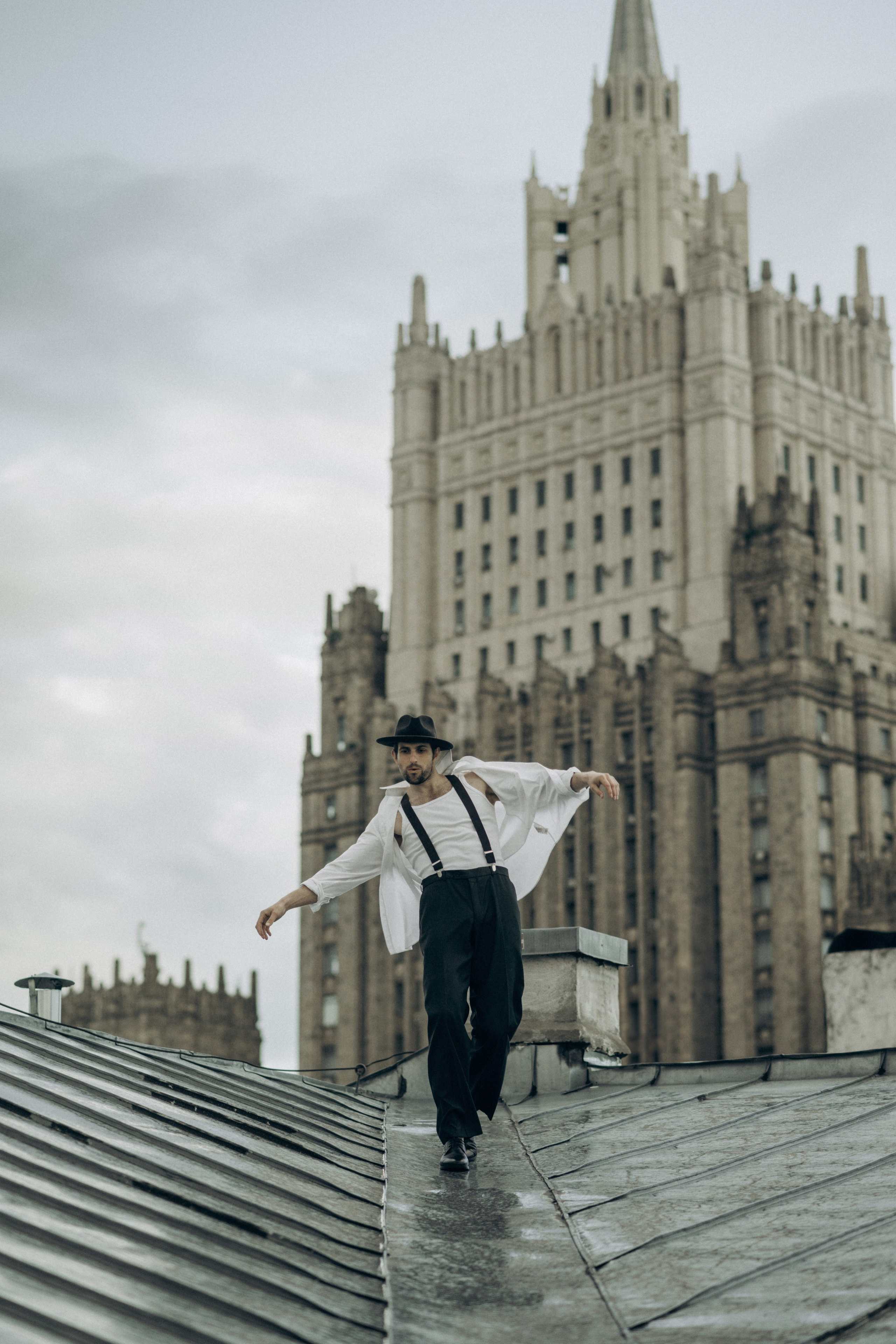 Фото на крыше