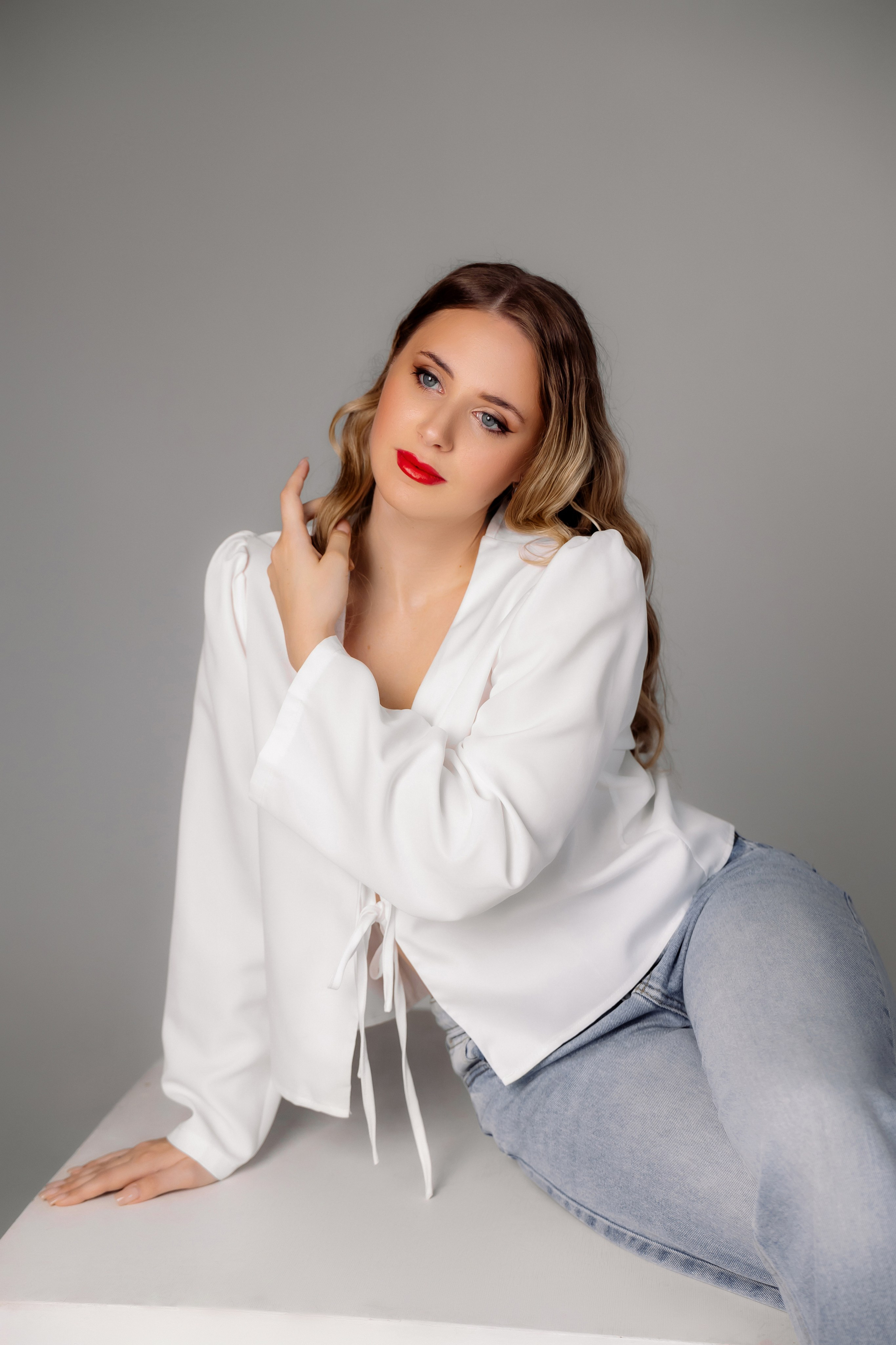 Женская фотосессия в студии. Зотова Алена — семейный и женский фотограф в Зеленограде