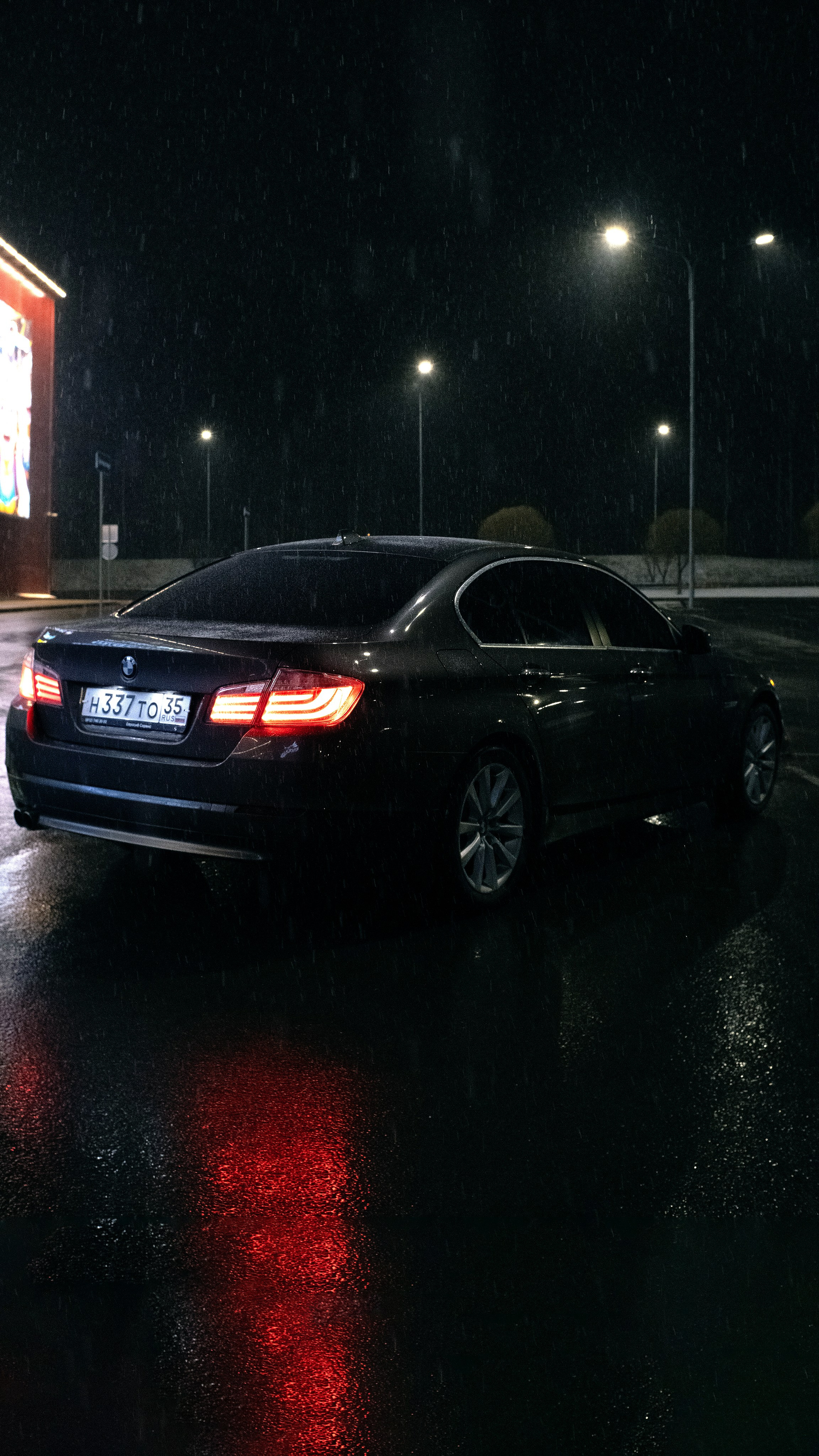 BMW F10. Камера Глика | Автомобильный фотограф из Петрозаводска