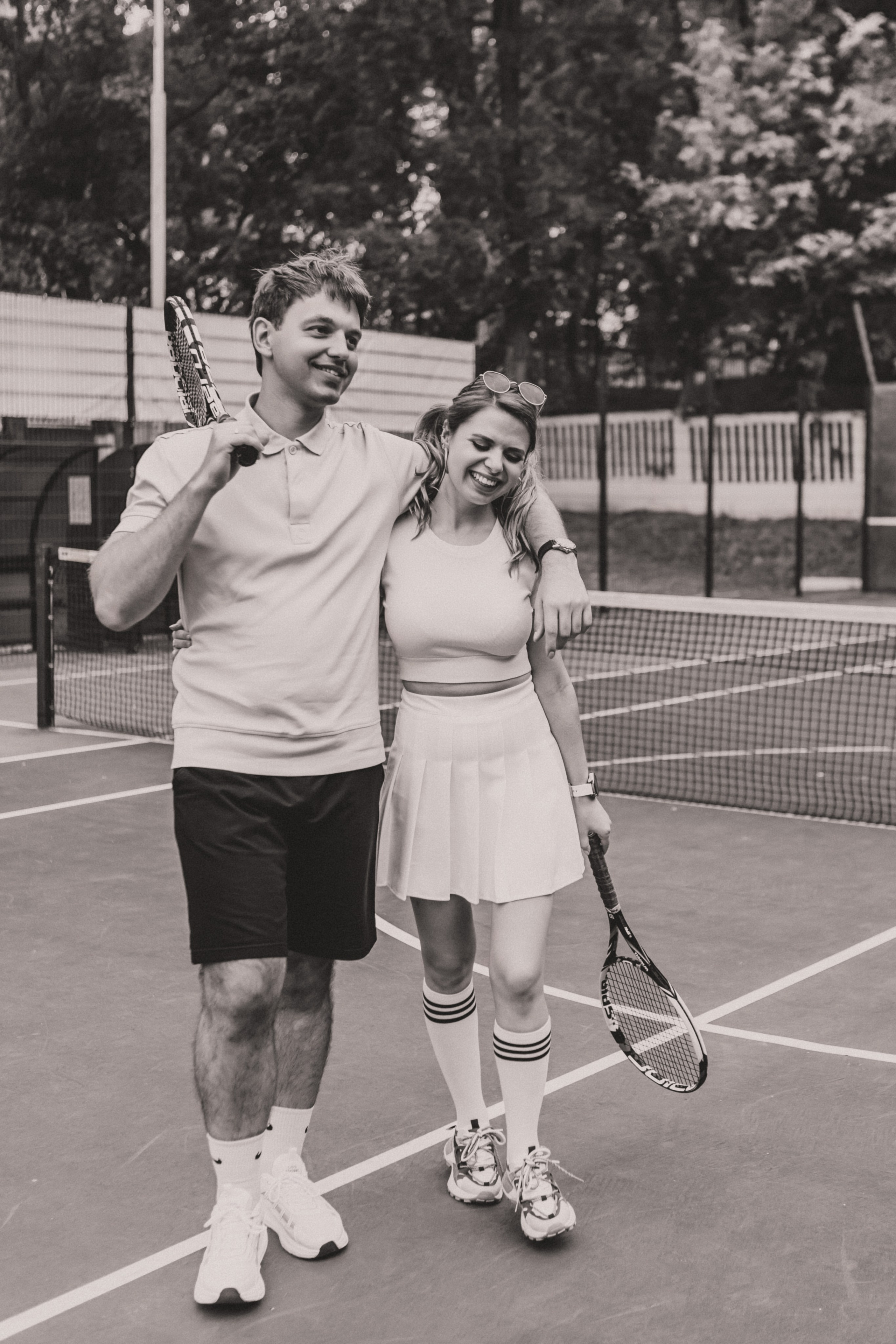 Корт. Свадебный и семейный фотограф Анастасия Меркуль